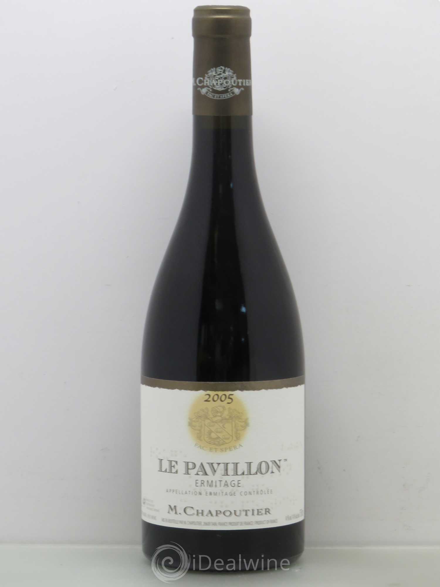 Hermitage Ermitage Le Pavillon Chapoutier 2005 - Lot de 1 bouteille - 0