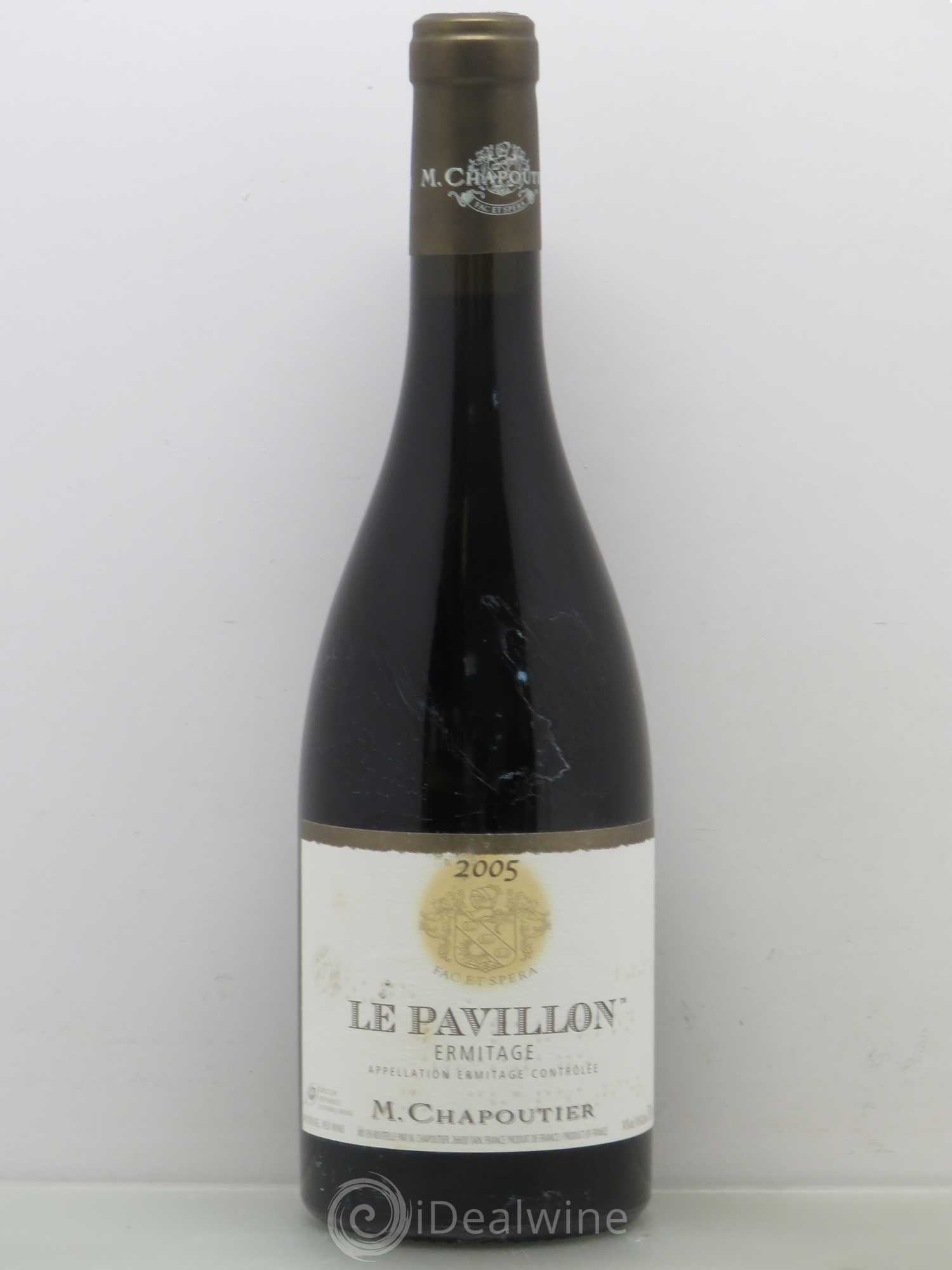 Hermitage Ermitage Le Pavillon Chapoutier 2005 - Lot de 1 bouteille - 0