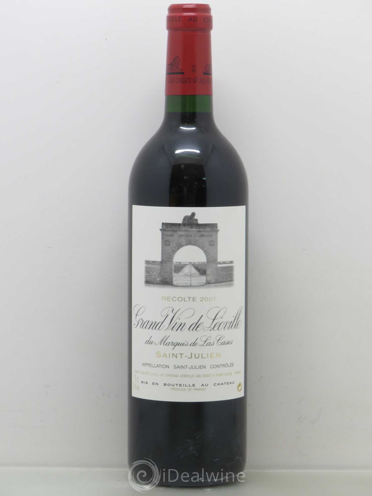 Château Léoville Las Cases 2ème Grand Cru Classé 2001 - Lot de 1 bouteille - 0