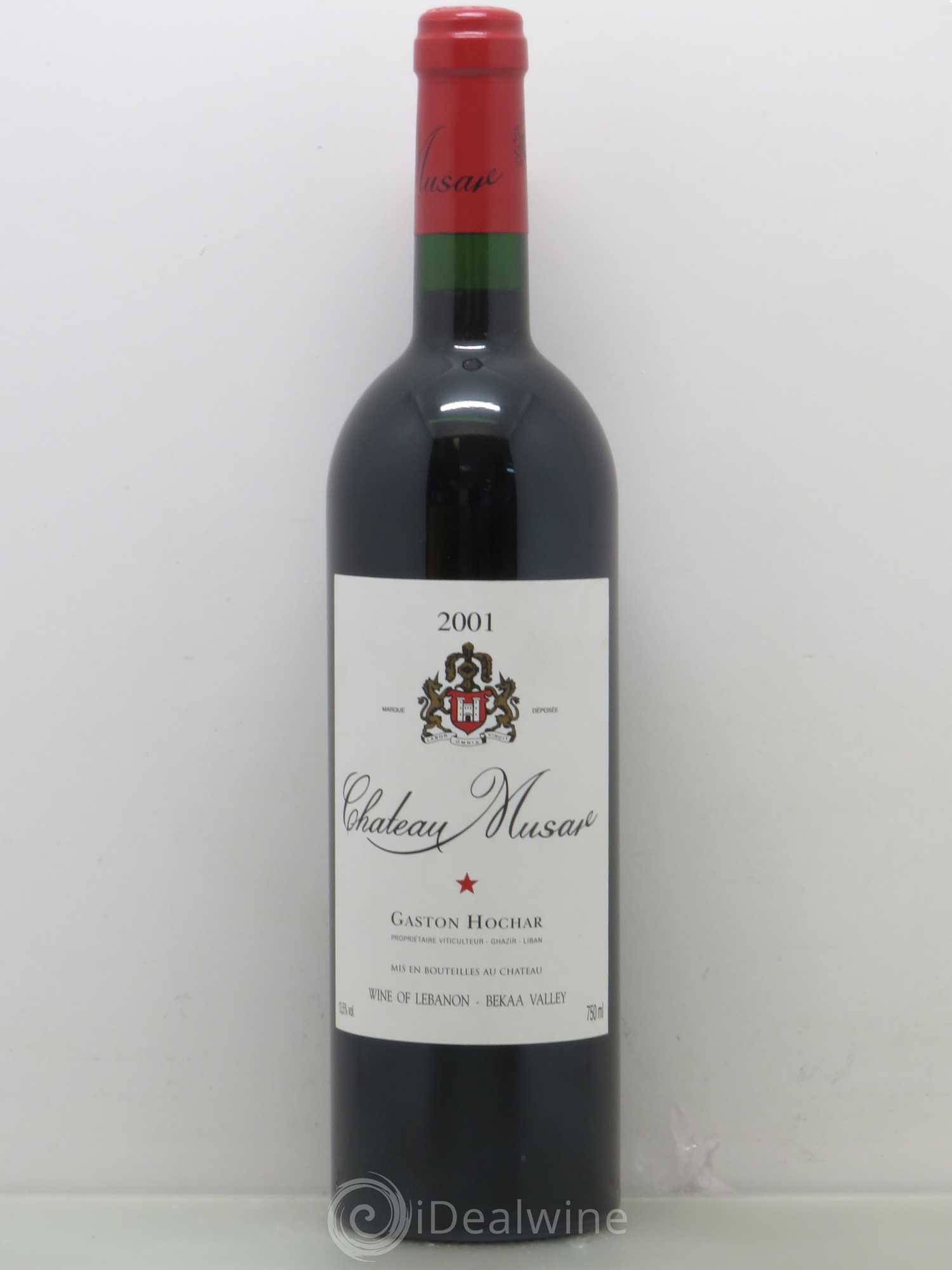 Château Musar Serge Hochar 2001 - Lot de 1 bouteille - 0