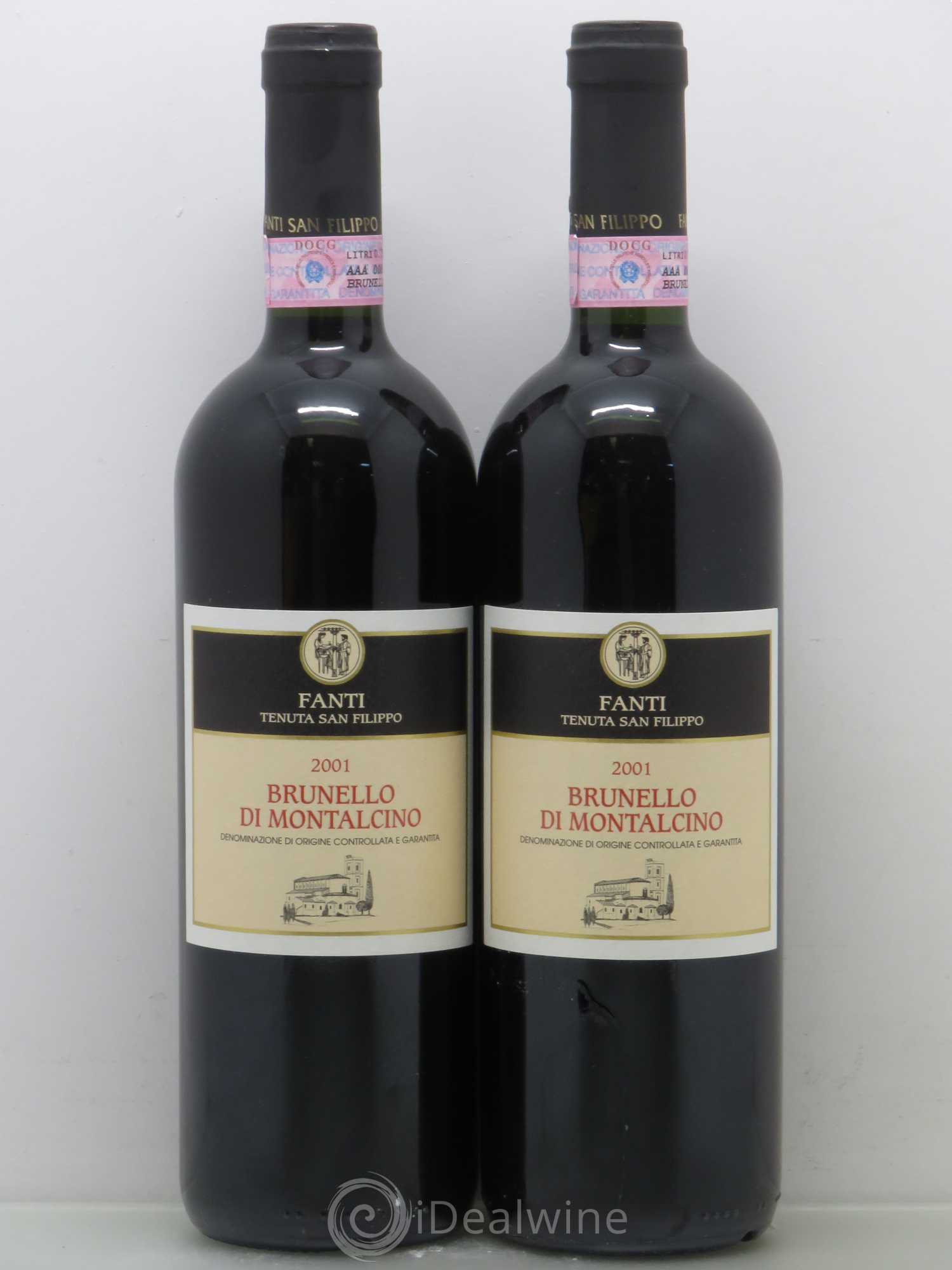 Brunello di Montalcino Fanti Tenuta San Filippo 2001 - Posten von 2 Flaschen - 0