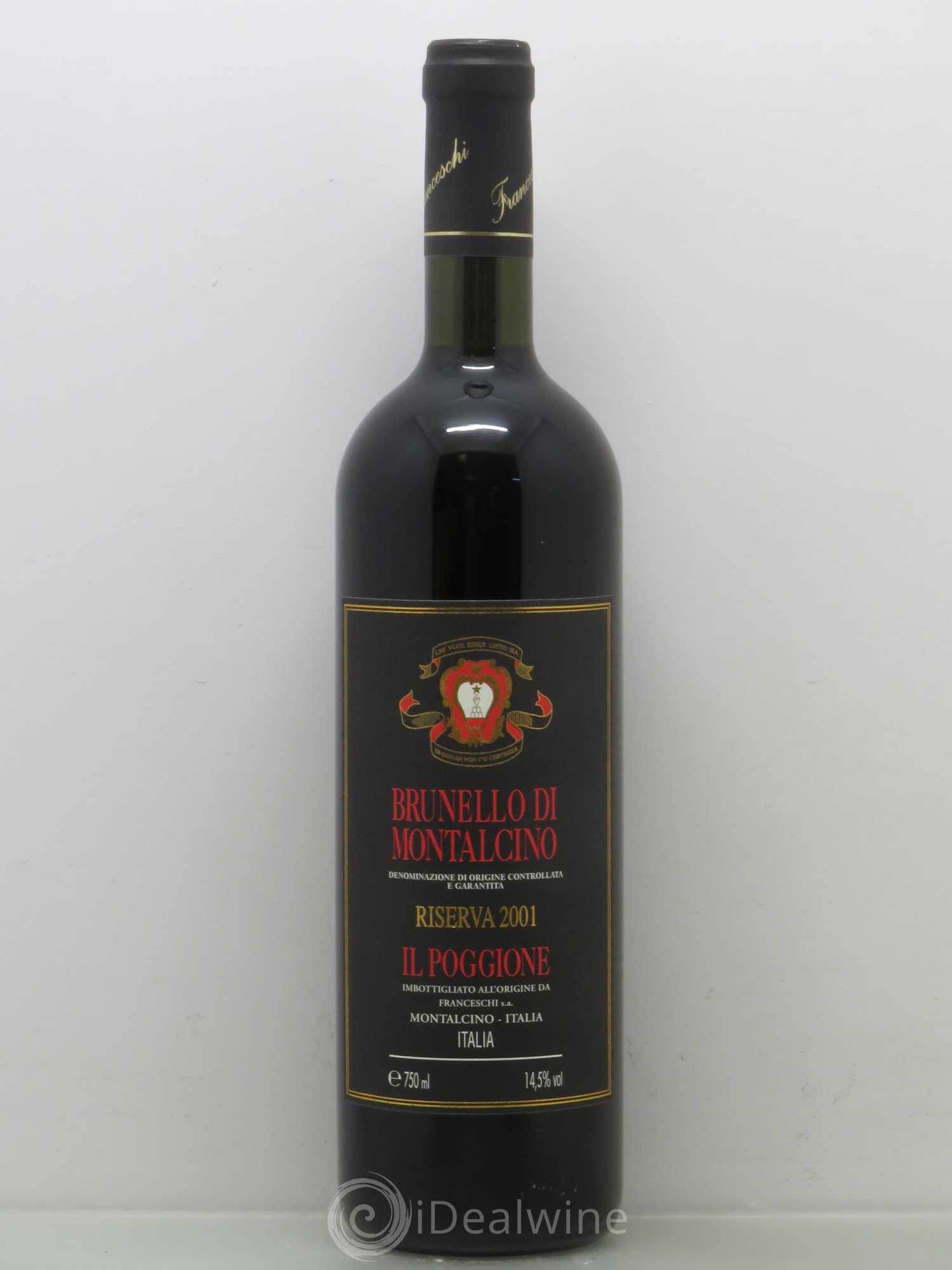 Brunello di Montalcino DOCG Il Poggione Lavinio Franceschi Riserva 2001 - Lot de 1 bouteille - 0