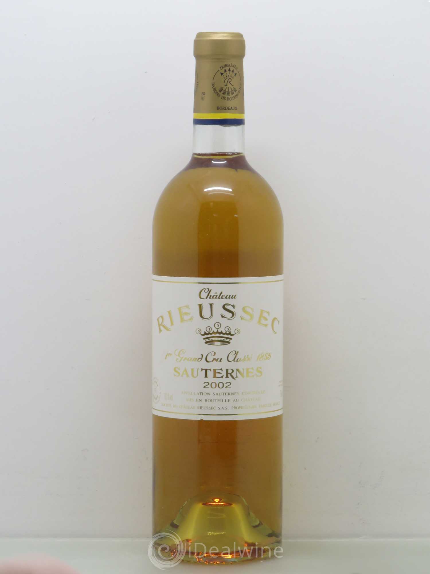 Château Rieussec 1er Grand Cru Classé 2002 - Posten von 1 Flasche - 0