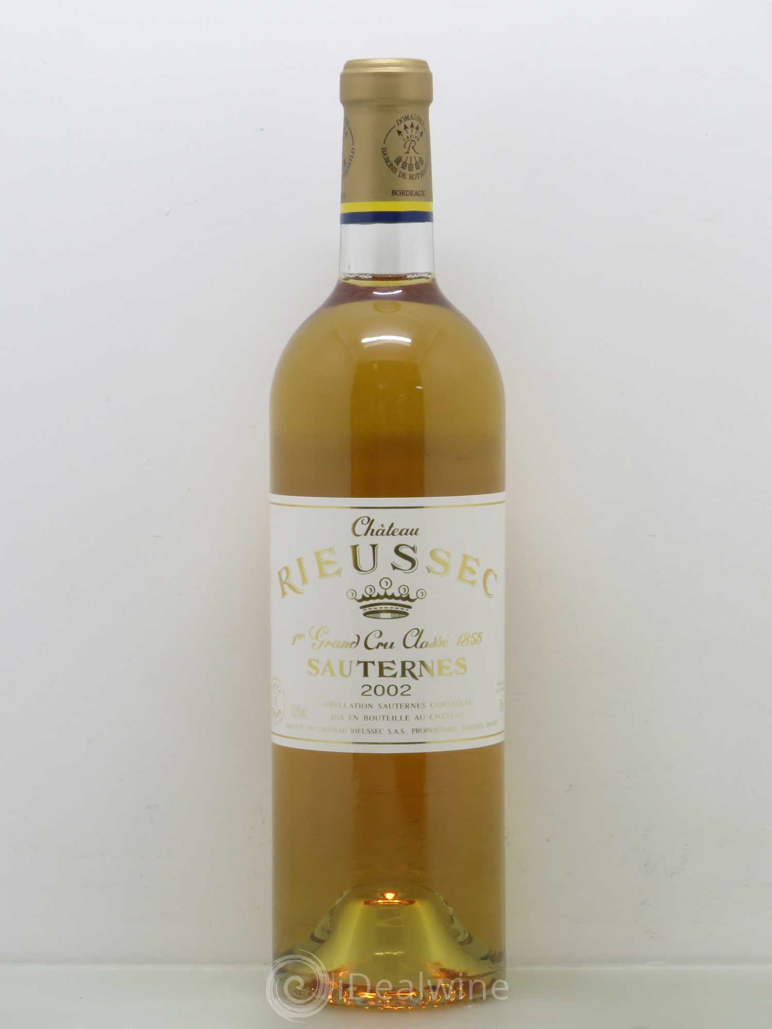 Château Rieussec 1er Grand Cru Classé 2002 - Posten von 1 Flasche - 0