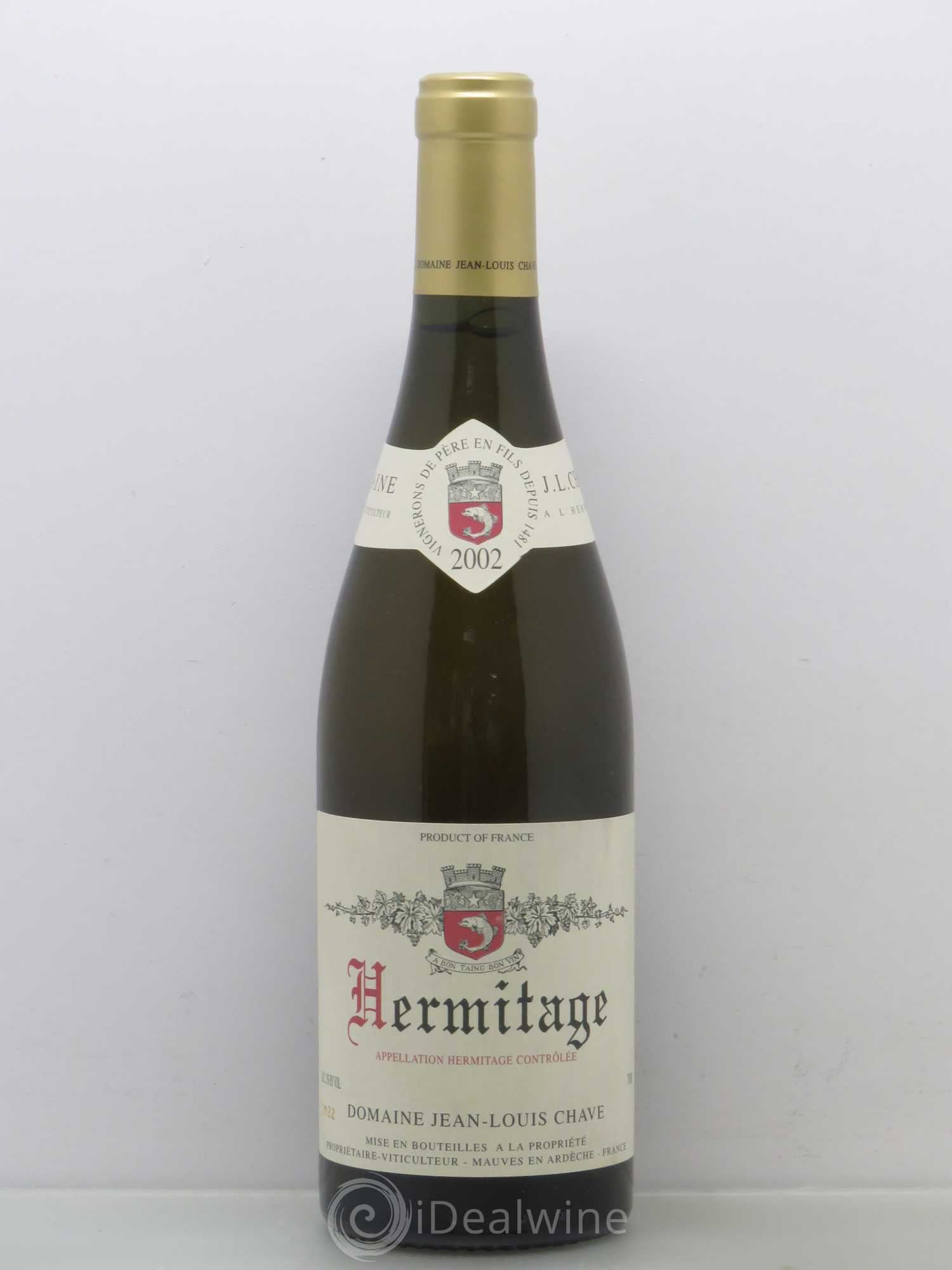 Hermitage Jean-Louis Chave 2002 - Lot de 1 bouteille - 0