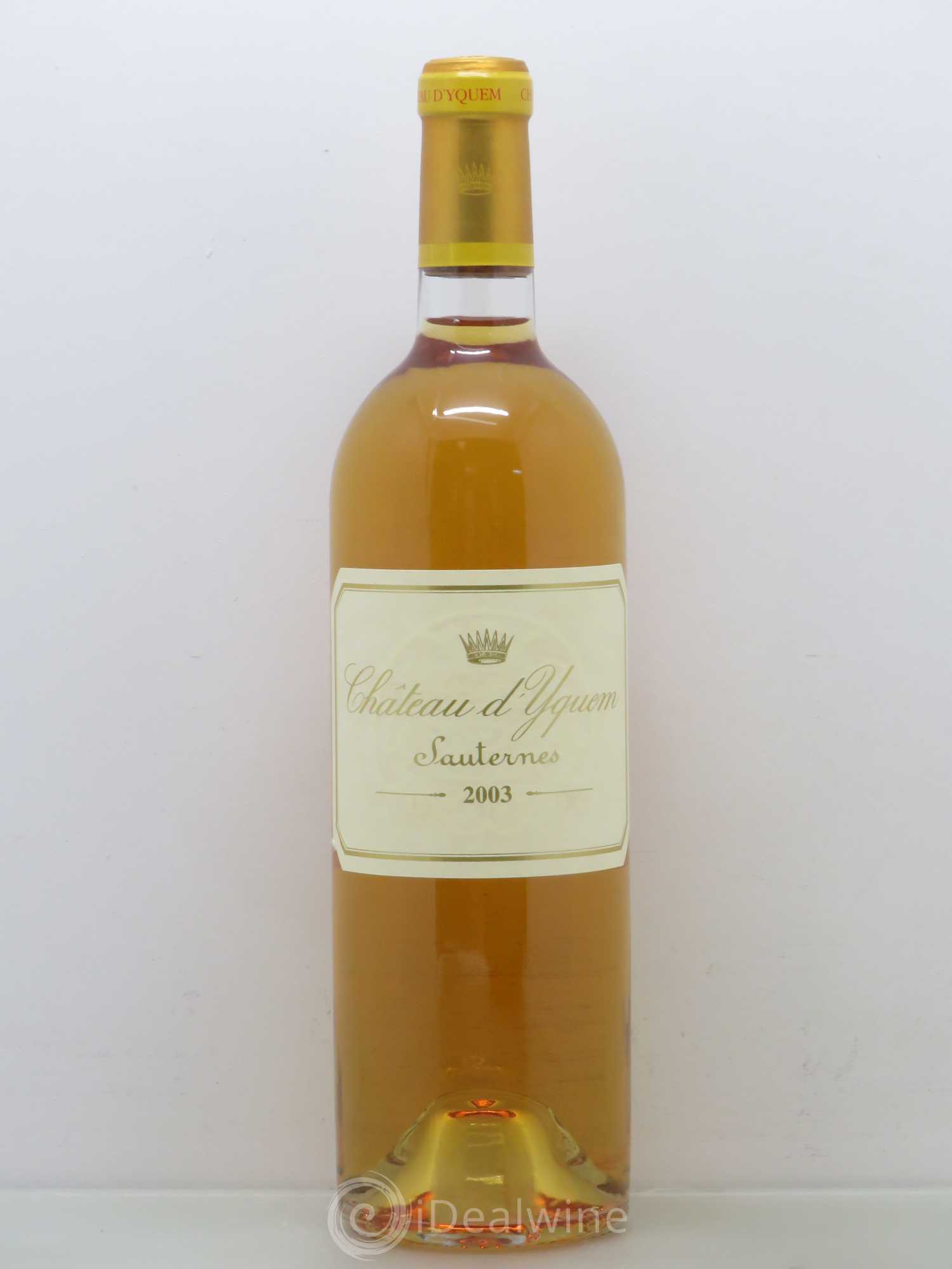 Château d' Yquem 1er Cru Classé Supérieur 2003 - Lotto di 1 bottiglia - 0