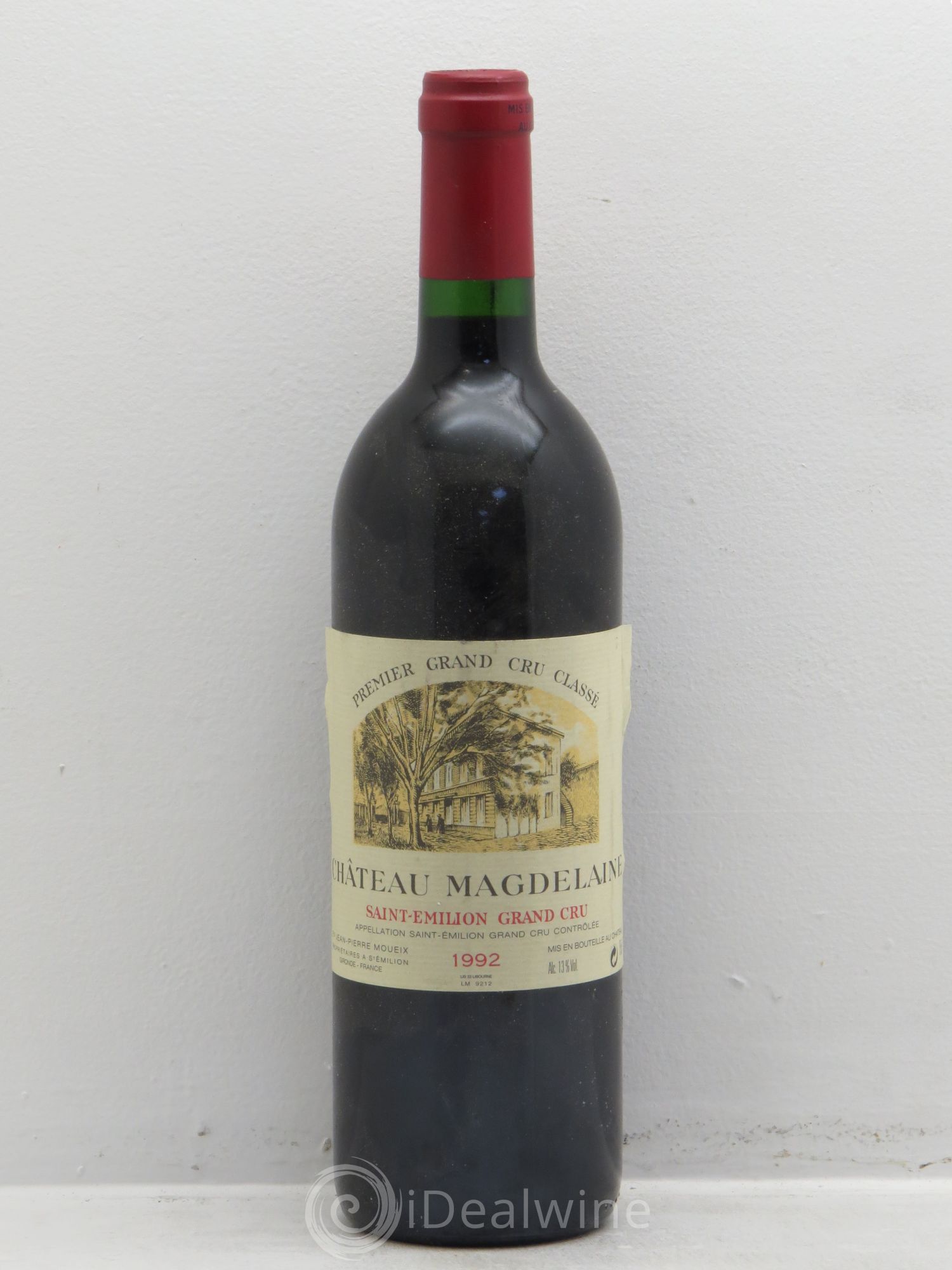 Château Magdelaine 1992 - Lot de 1 bouteille - 0