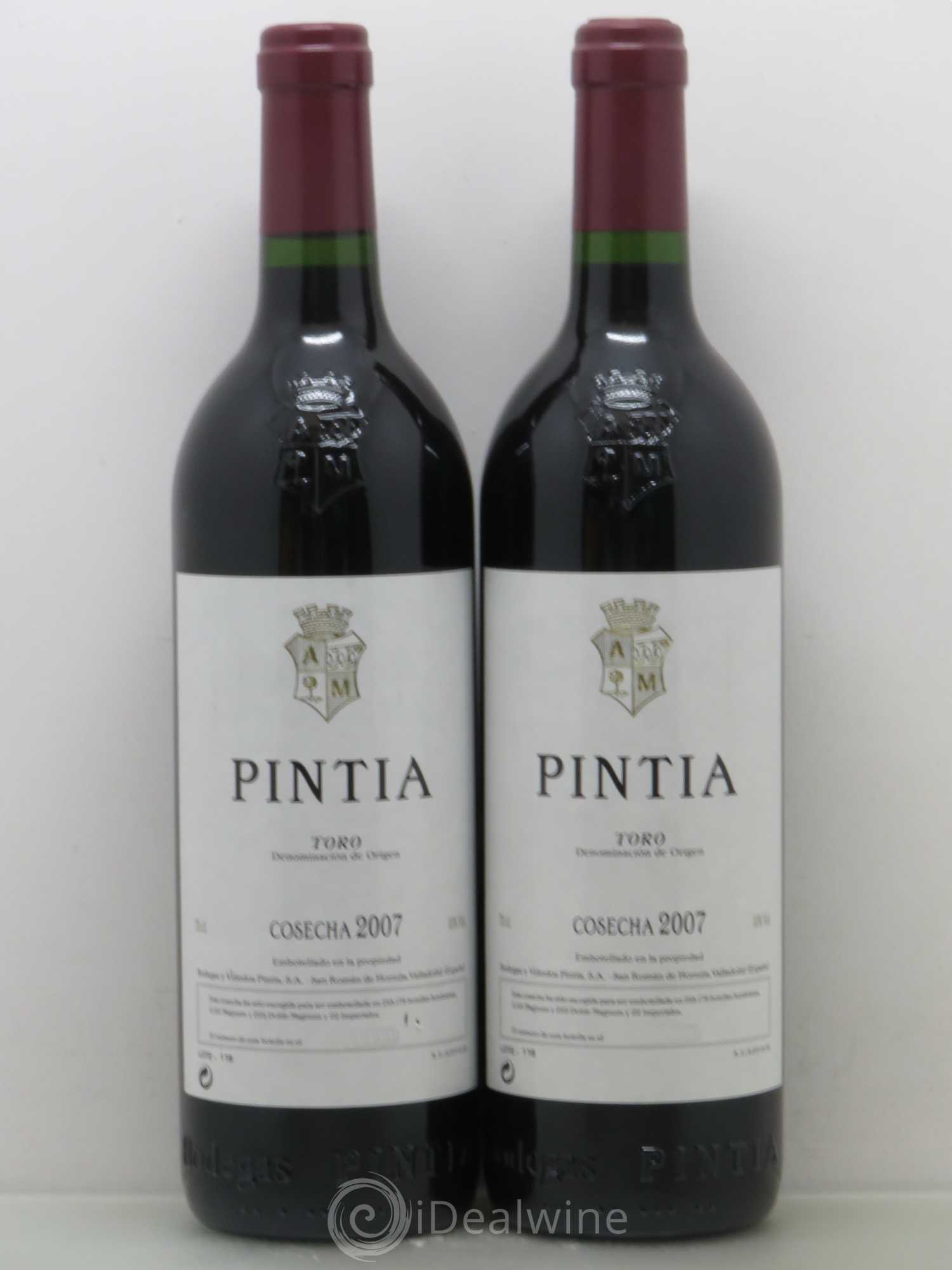 Castilla y Leon Bodegas Pintia Toro Pintia 2007 - Posten von 2 Flaschen - 0