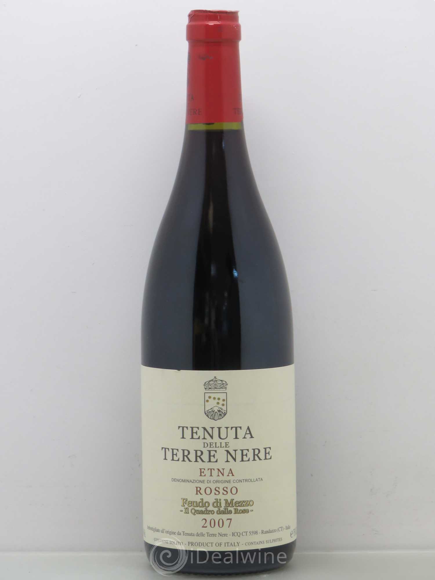 Etna Rosso DOC Tenuta delle Terre Nere Feudo di Mezzo 2007 - Lot de 1 bouteille - 0
