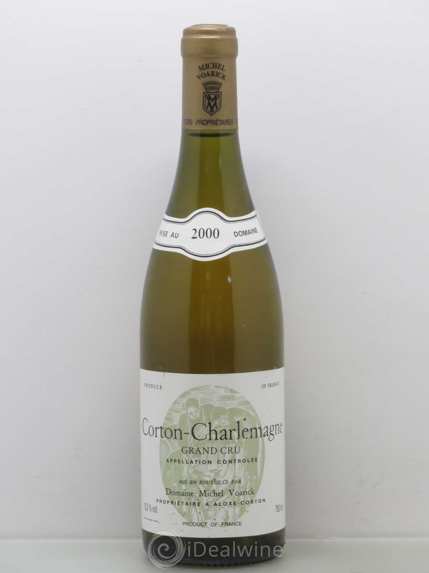Corton-Charlemagne Grand Cru Domaine Michel Voarick 2000 - Lot de 1 bouteille - 0