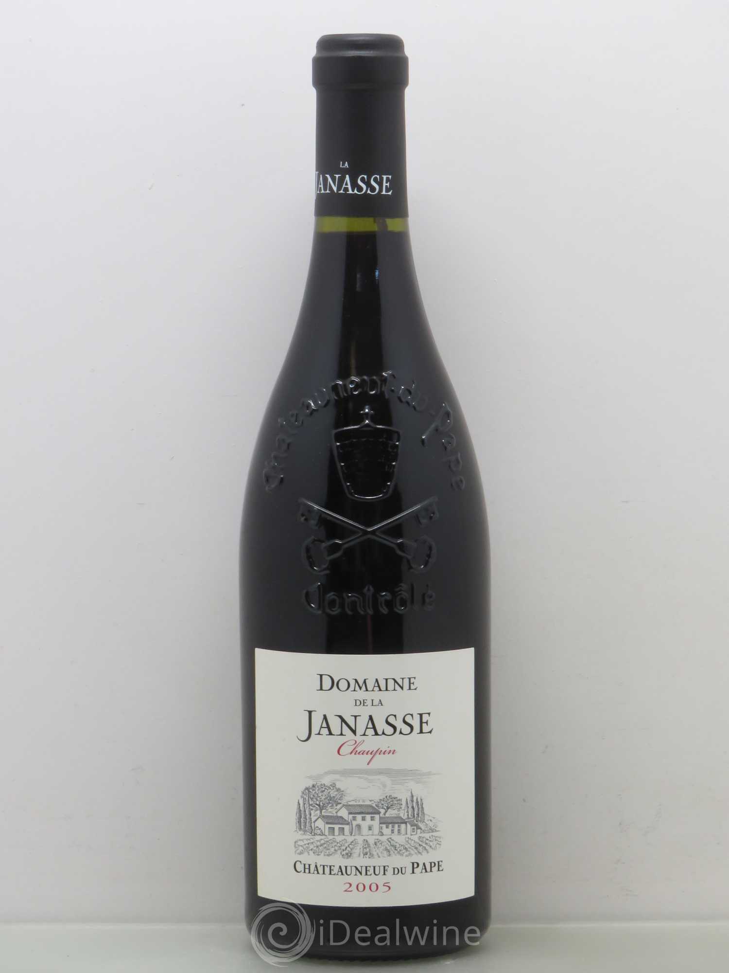 Châteauneuf-du-Pape Cuvée Chaupin La Janasse (Domaine de) 2005 - Lot de 1 bouteille - 0