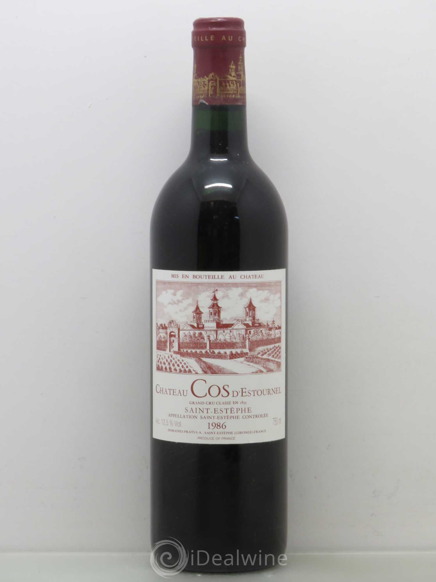 Cos d'Estournel 2ème Grand Cru Classé 1986 - Lot de 1 bouteille - 0