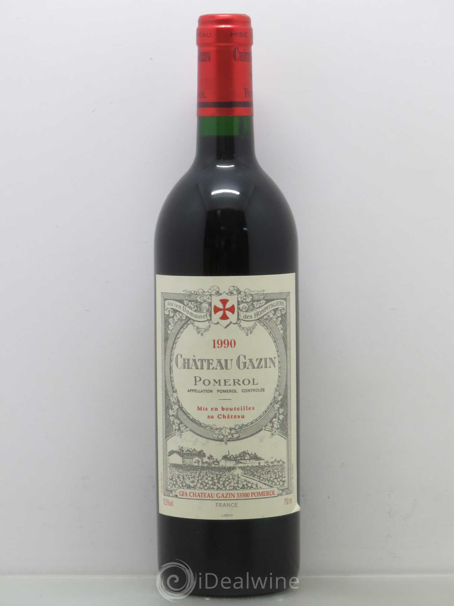 Château Gazin 1990 - Lot de 1 bouteille - 0