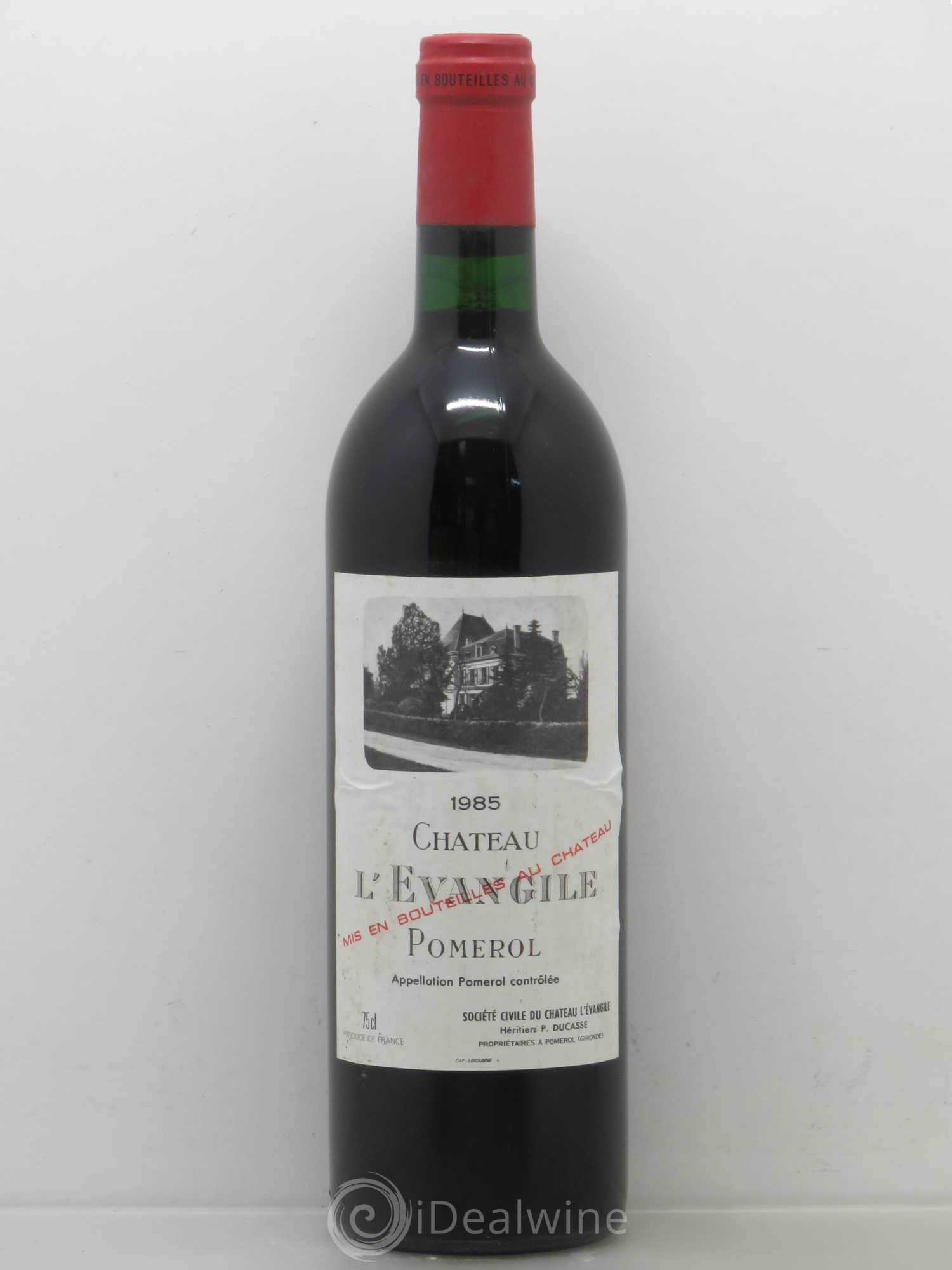 Château l' Évangile 1985 - Lot de 1 bouteille - 0