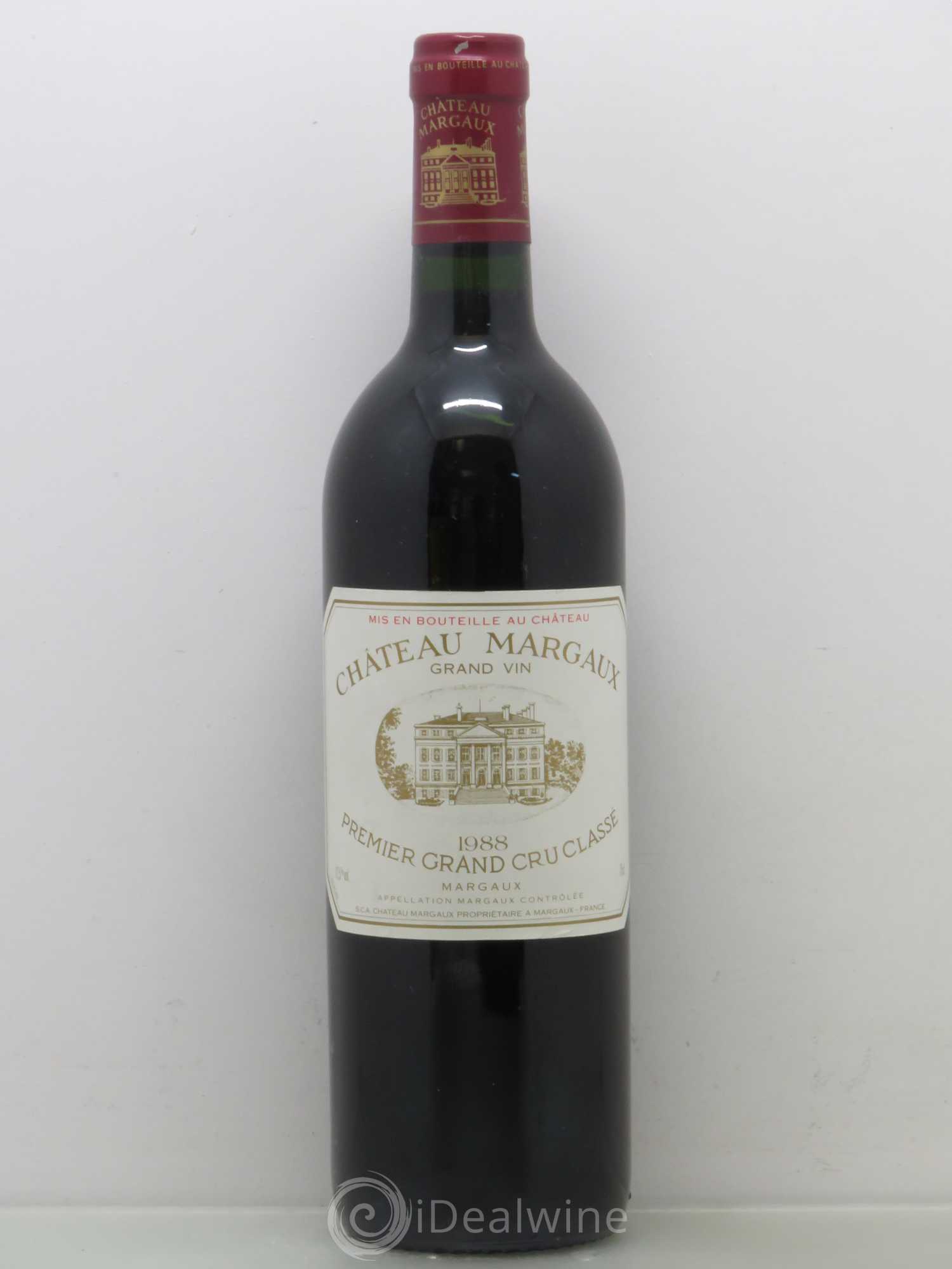 Château Margaux 1er Grand Cru Classé 1988 - Lot de 1 bouteille - 0