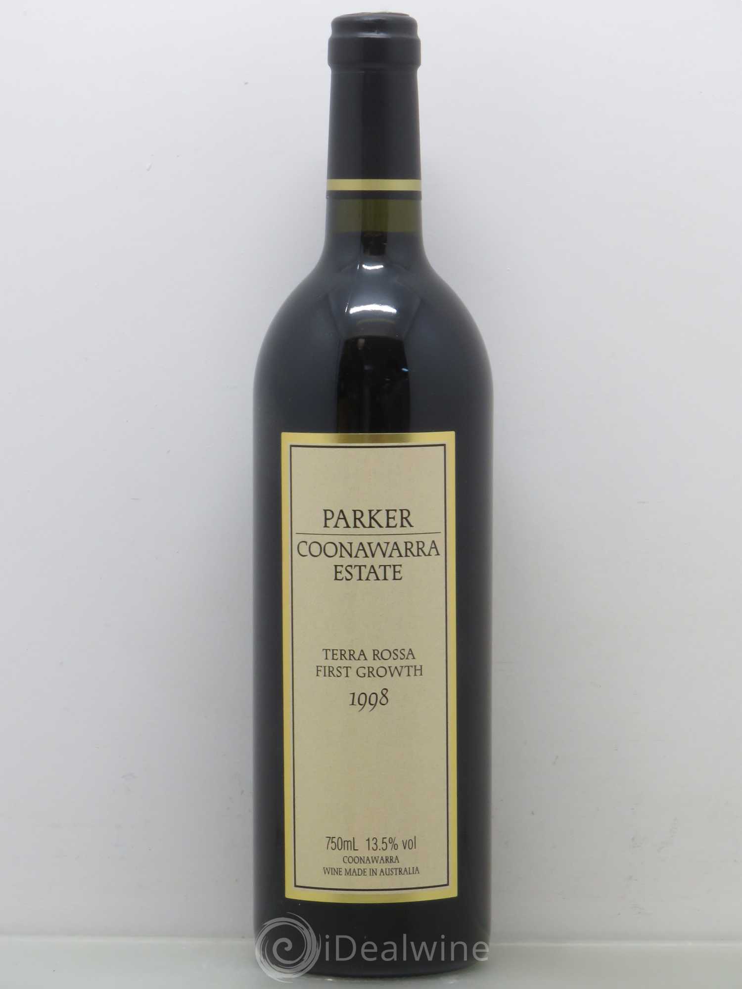 Australie Parker Coonawarra Estate Terra Rossa First Growth 1998 - Posten von 1 Flasche - 0
