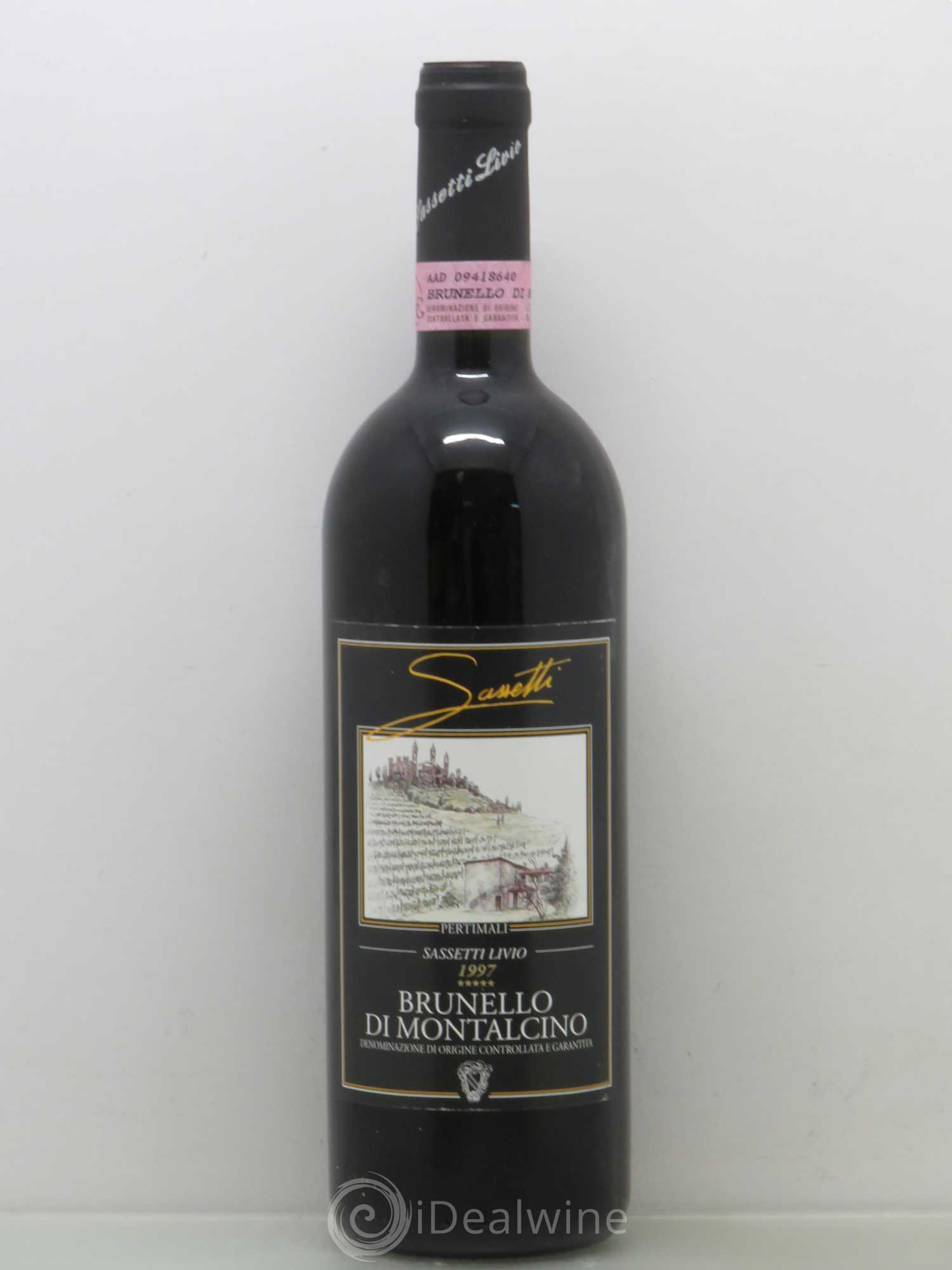 Brunello di Montalcino Pertimali Livio Sassetti 1997 - Posten von 1 Flasche - 0