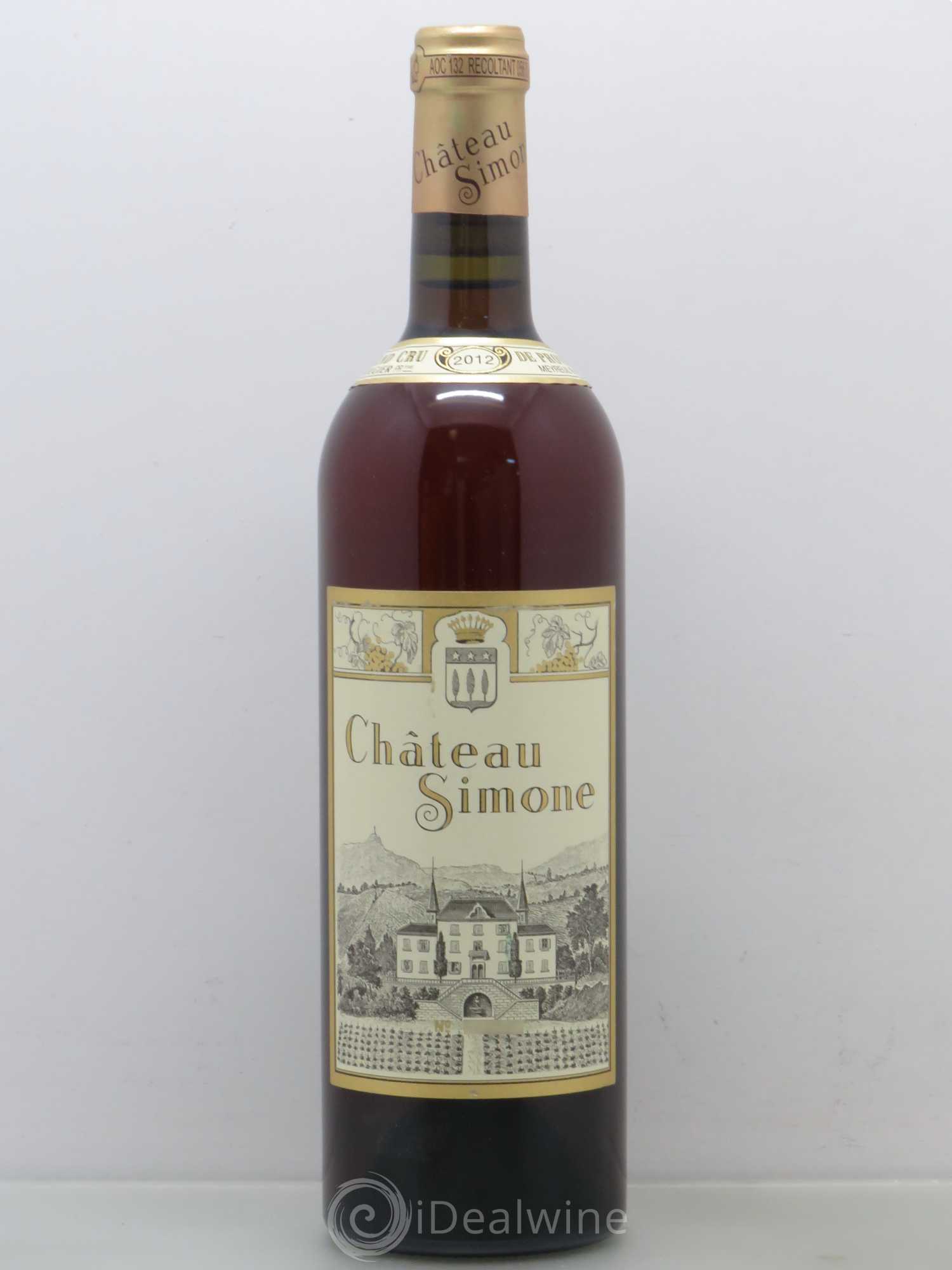 Palette Château Simone Famille Rougier 2012 - Posten von 1 Flasche - 0