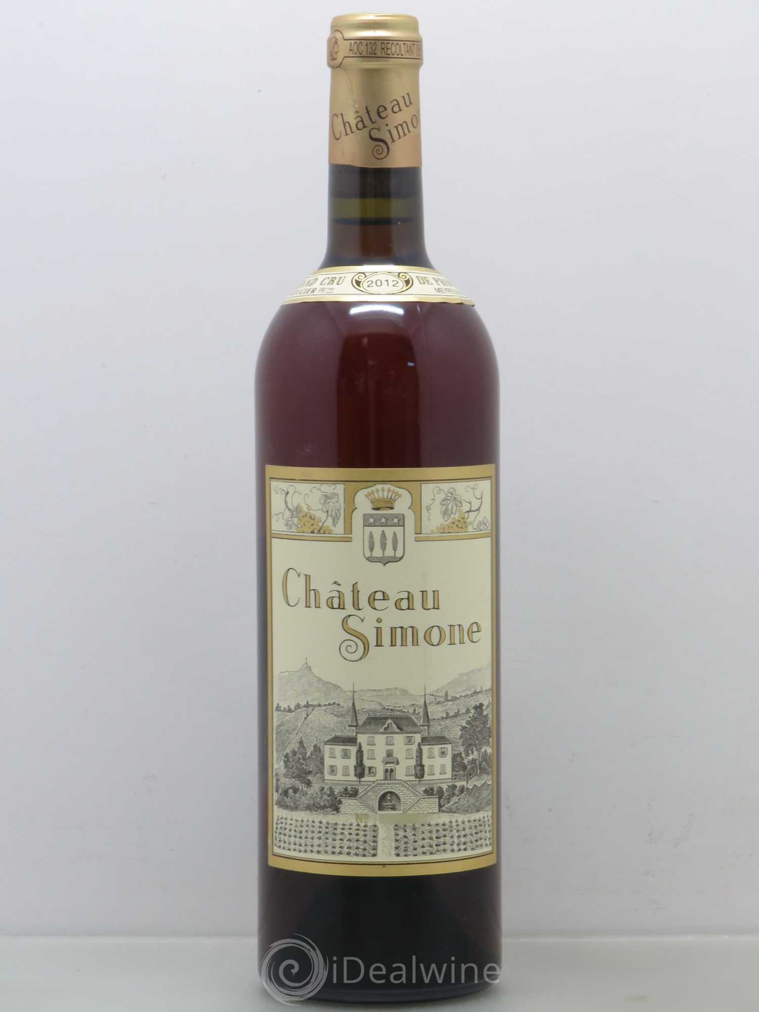 Palette Château Simone Famille Rougier 2012 - Lot de 1 bouteille - 0