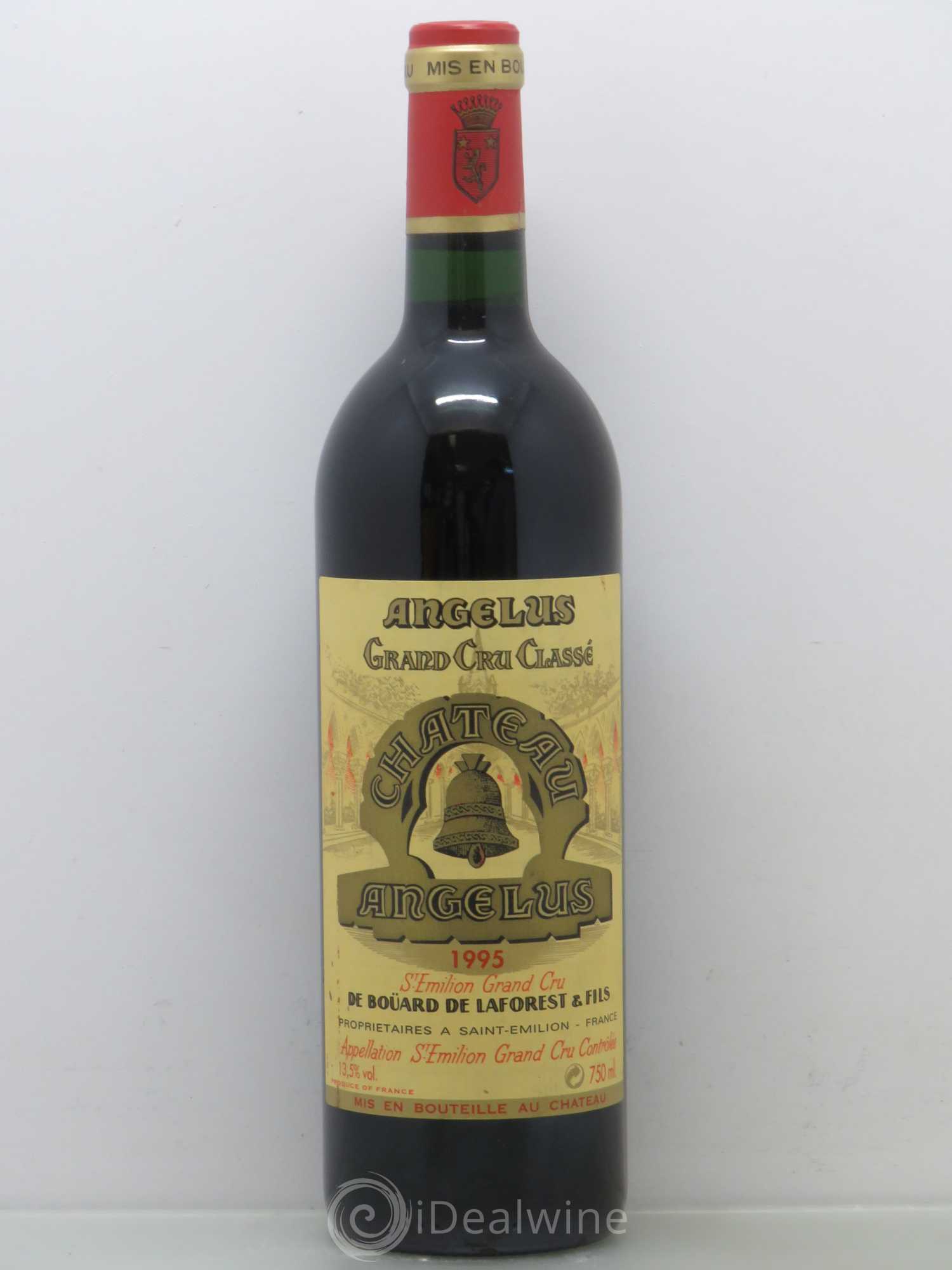 Château Angélus 1er Grand Cru Classé A 1995 - Lot de 1 bouteille - 0