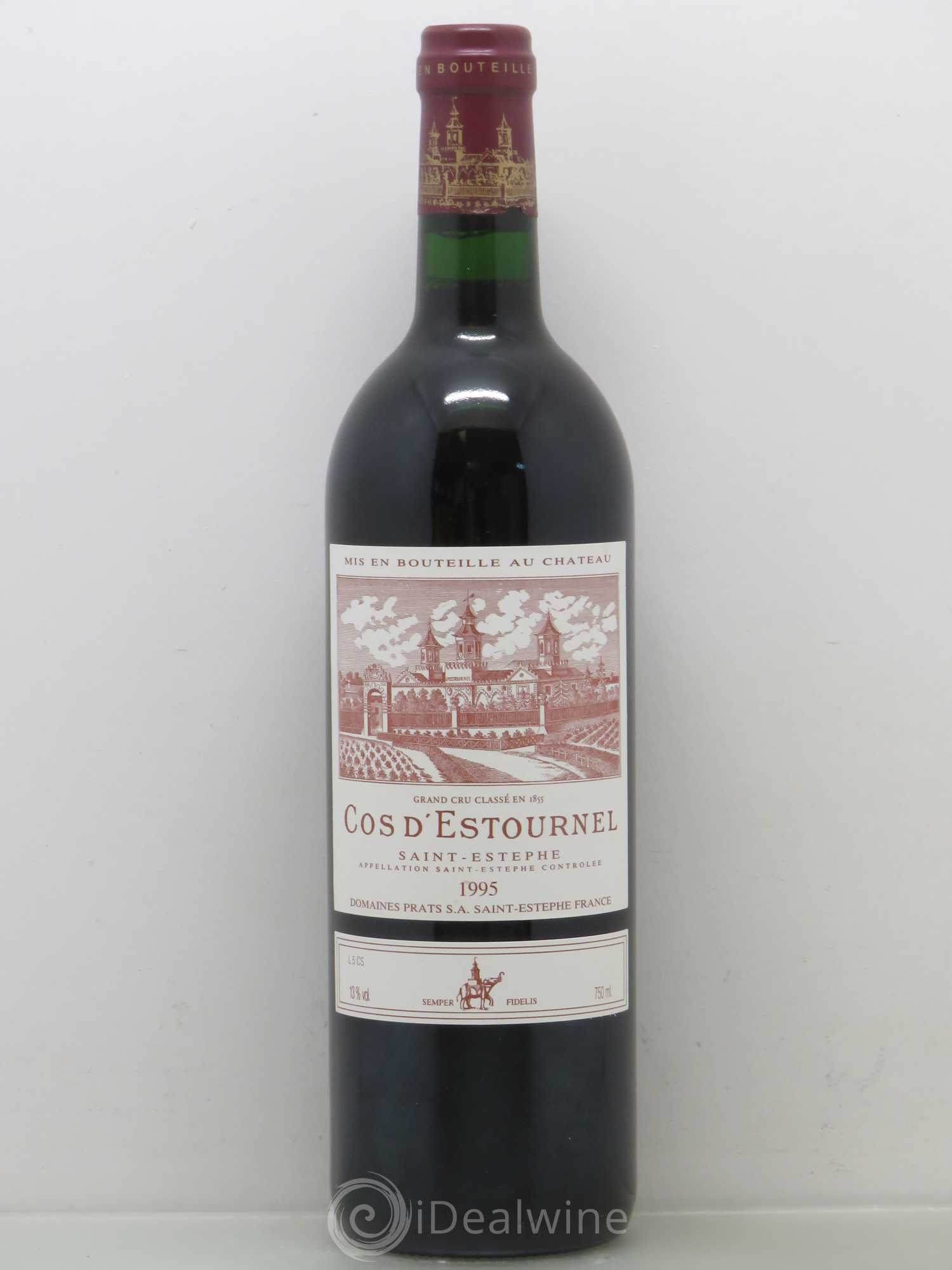 Cos d'Estournel 2ème Grand Cru Classé 1995 - Lot de 1 bouteille - 0