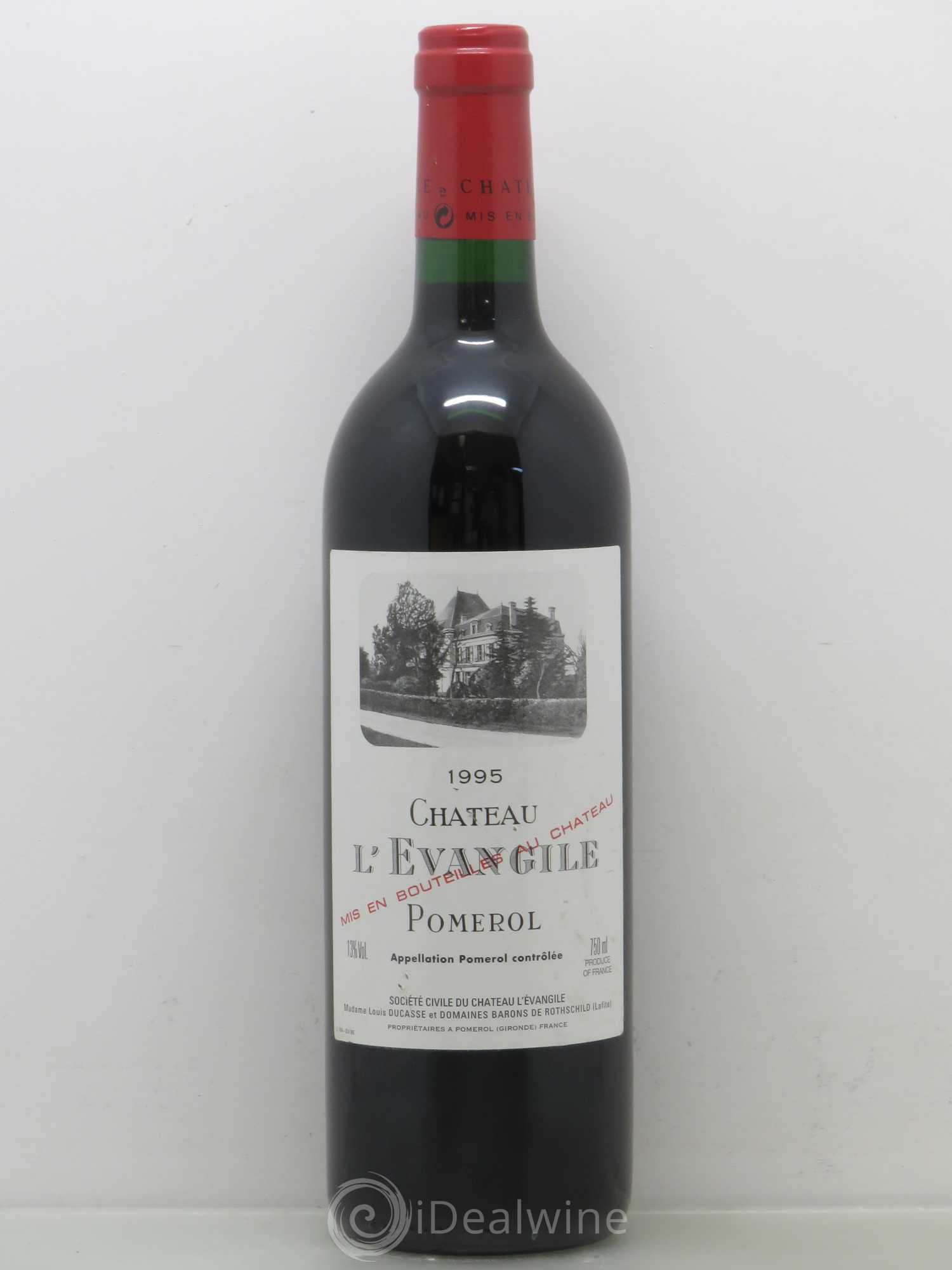 Château l' Évangile 1995 - Lot de 1 bouteille - 0