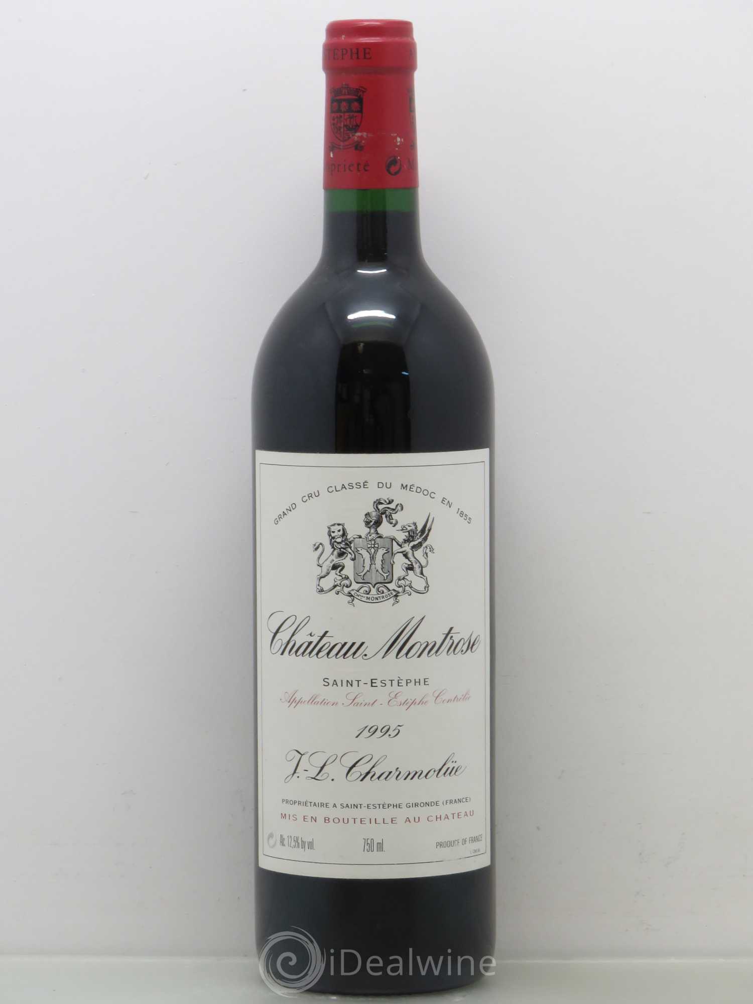 Château Montrose 2ème Grand Cru Classé 1995 - Lot de 1 bouteille - 0