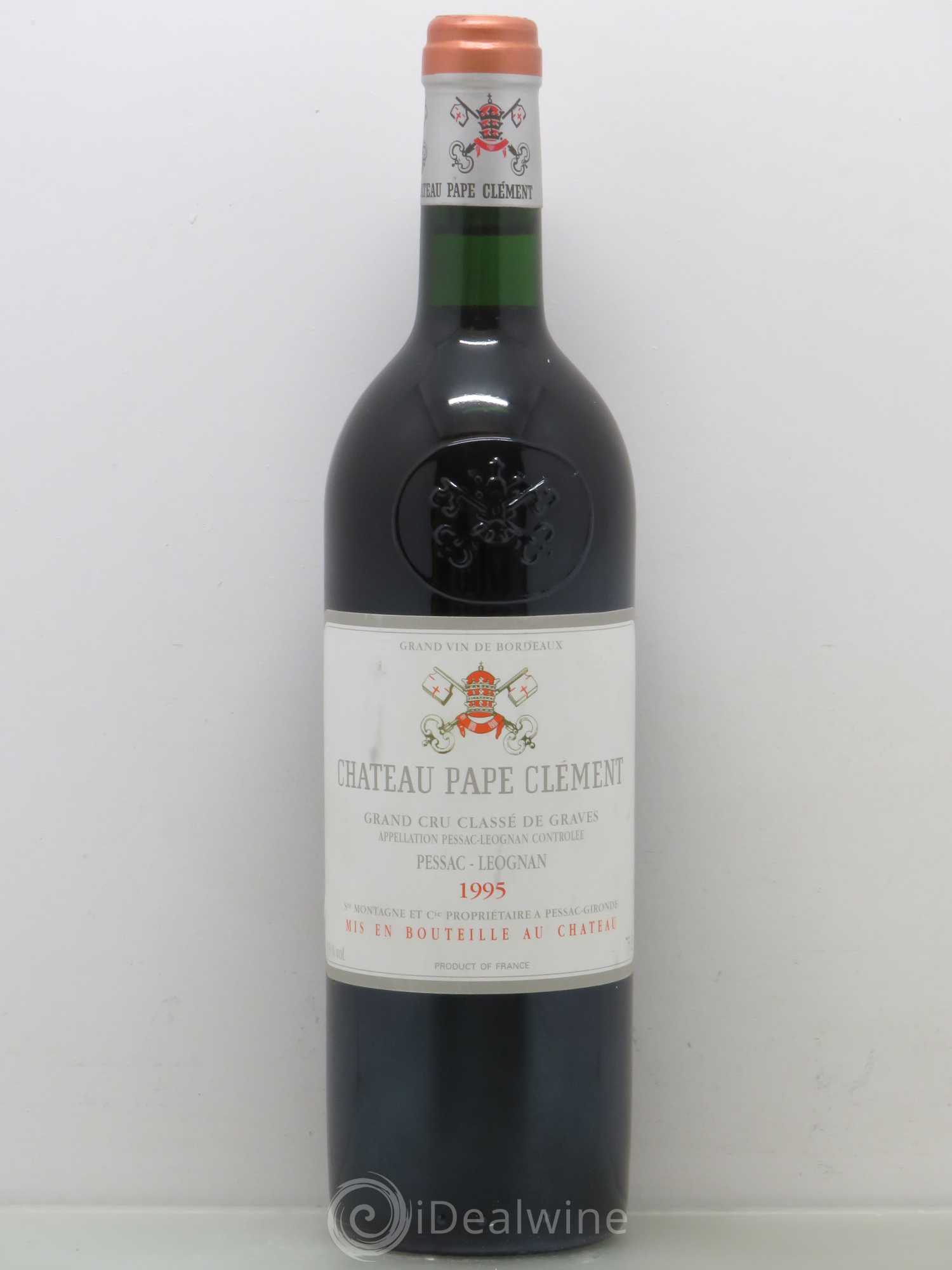 Château Pape Clément Cru Classé de Graves 1995 - Lot de 1 bouteille - 0