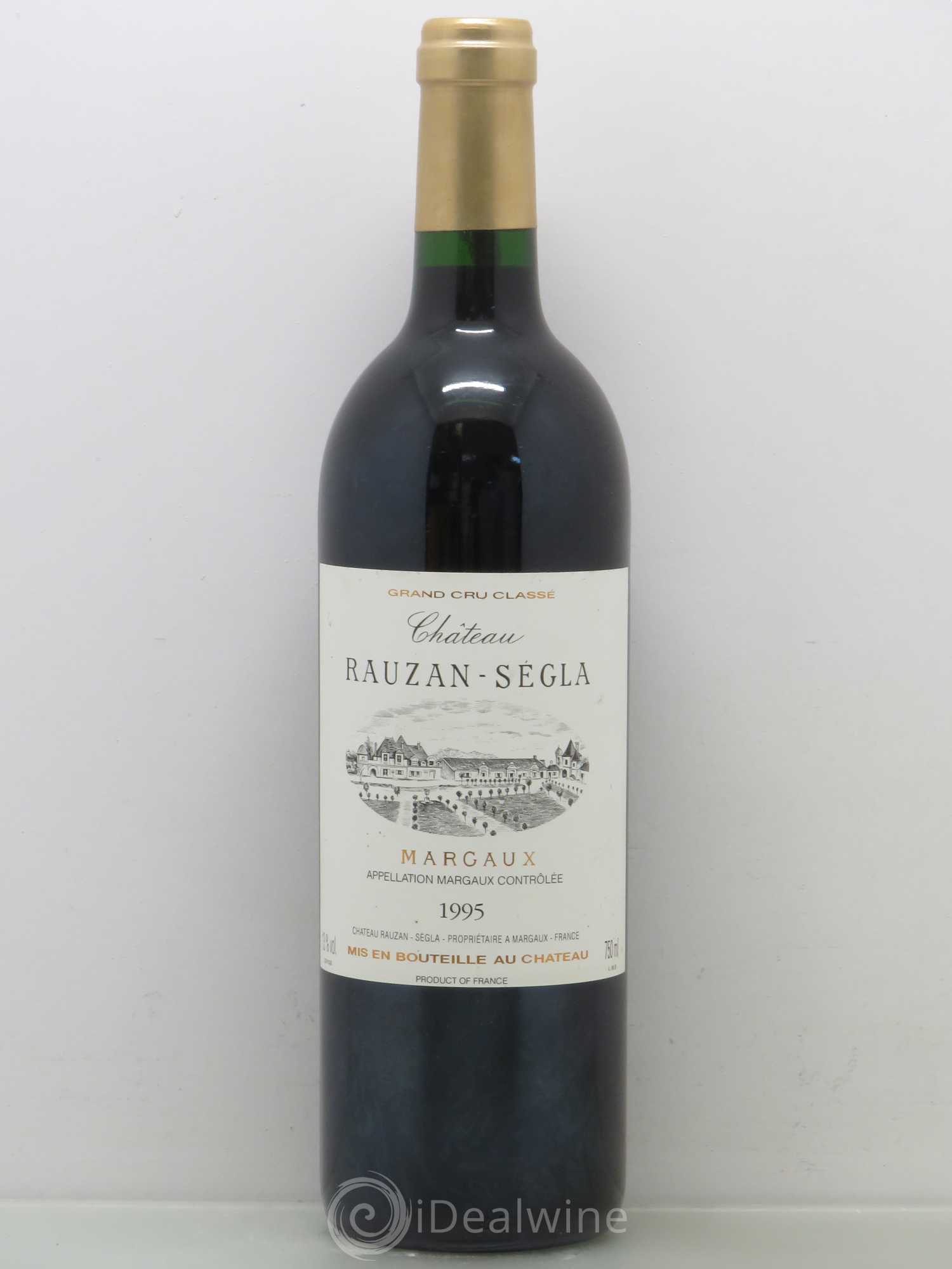 Château Rauzan Ségla Grand Cru Classé 1995 - Lot de 1 bouteille - 0