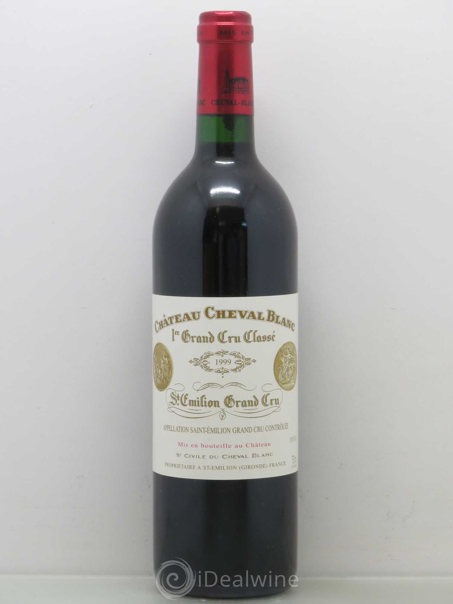 Château Cheval Blanc 1er Grand Cru Classé A 1999 - Lot de 1 bouteille - 0