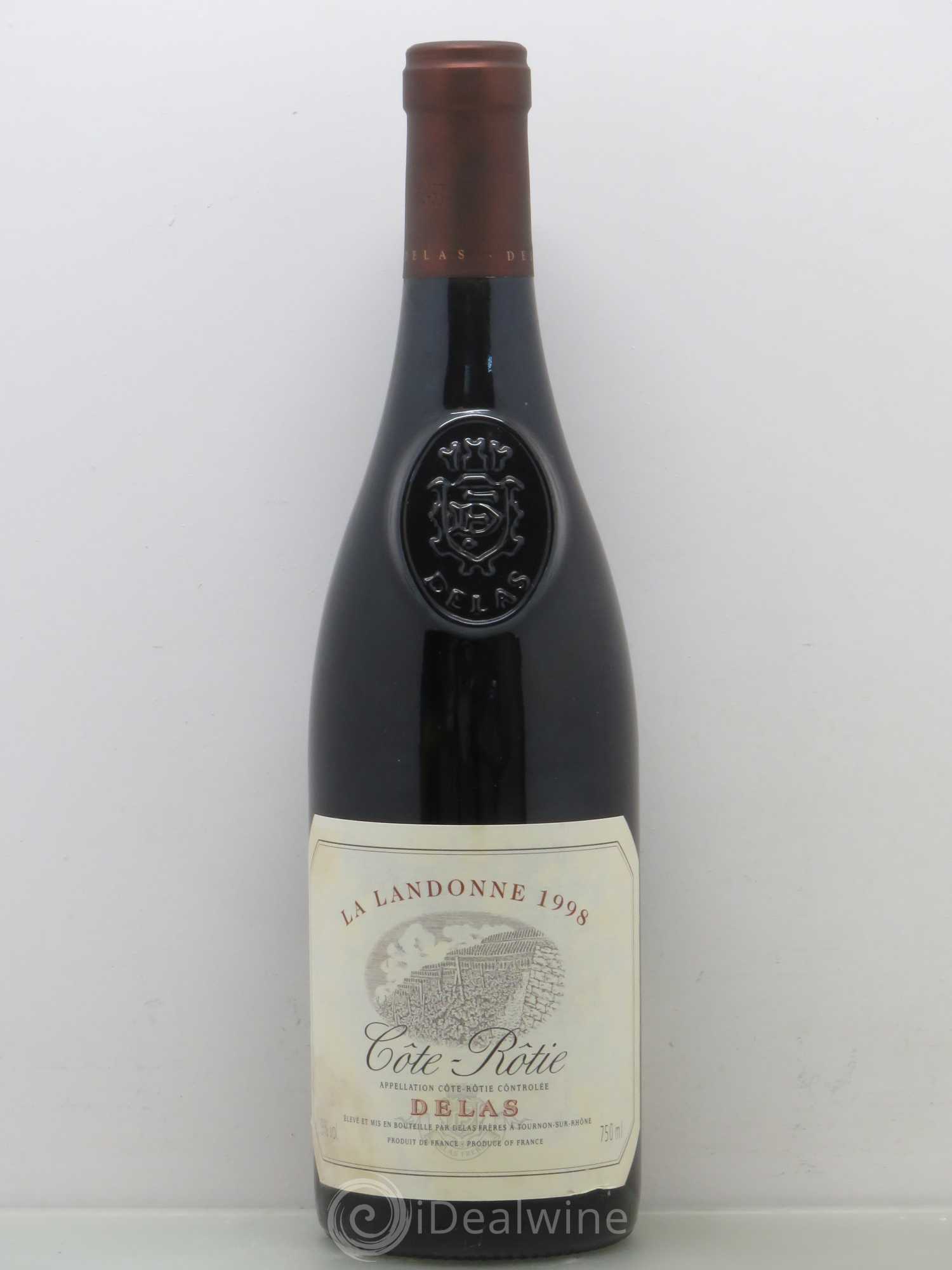 Côte-Rôtie La Landonne Delas Frères 1998 - Lot de 1 bouteille - 0
