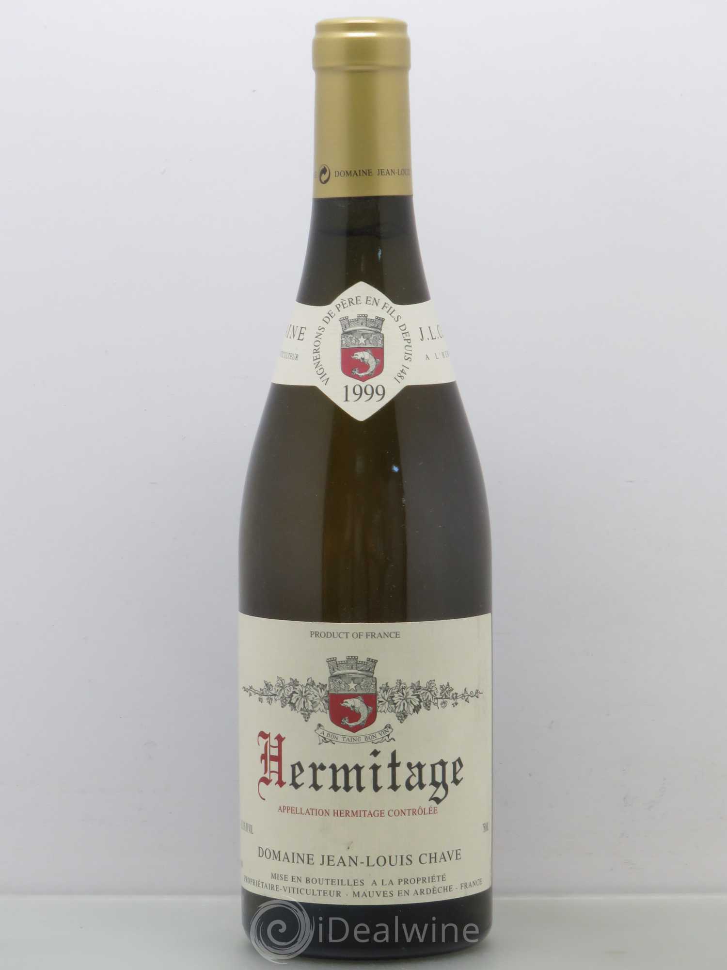 Hermitage Jean-Louis Chave 1999 - Lot de 1 bouteille - 0