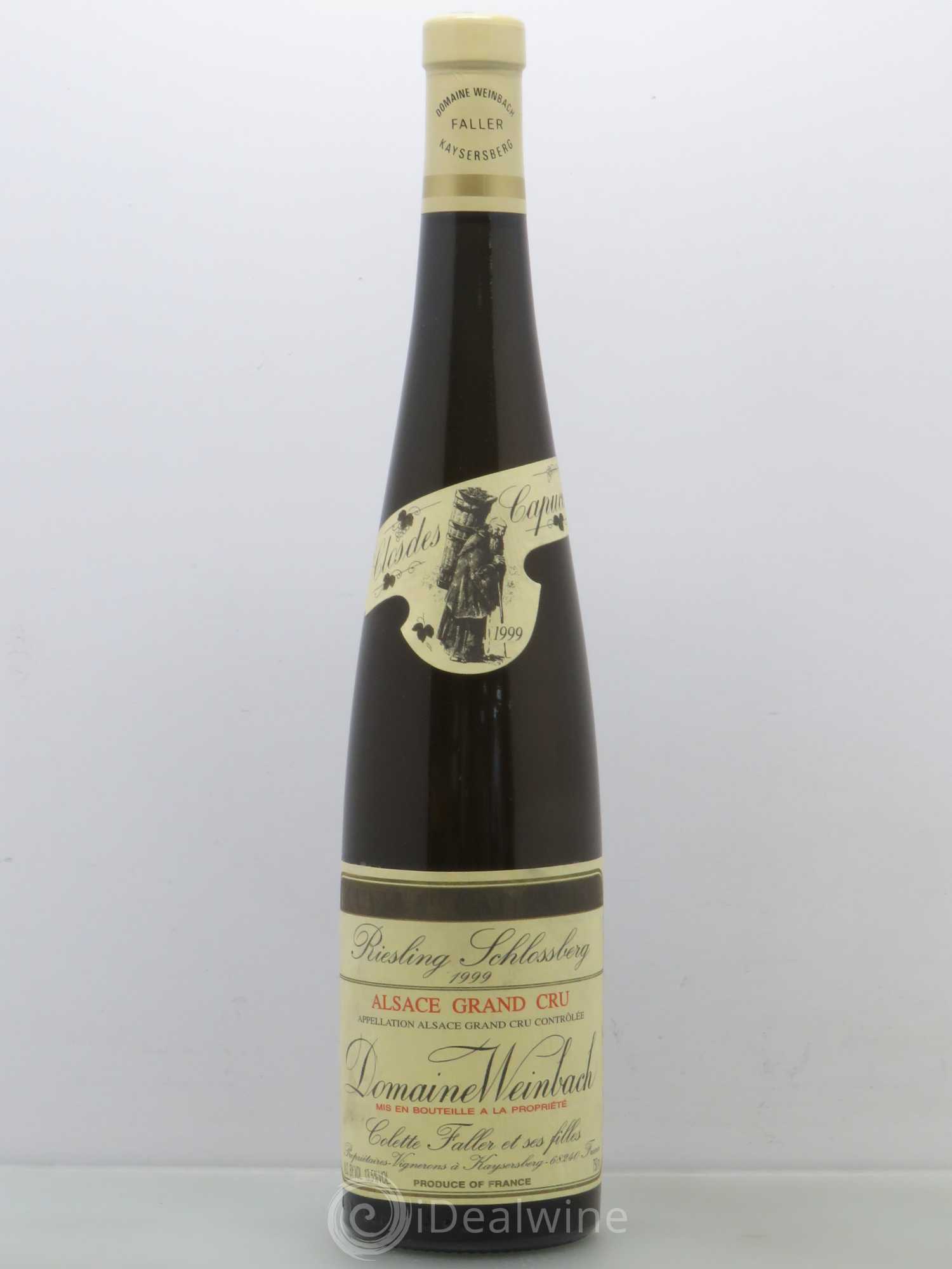 Alsace Grand Cru Schlossberg Riesling Weinbach (Domaine) Cuvée Saint Catherine 1999 - Posten von 1 Flasche - 0