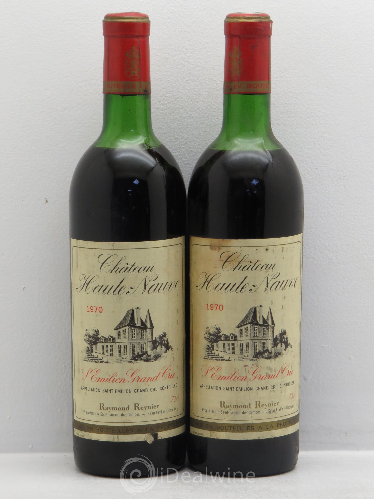 Saint-Émilion Haute Nauve 1970 - Posten von 2 Flaschen - 0