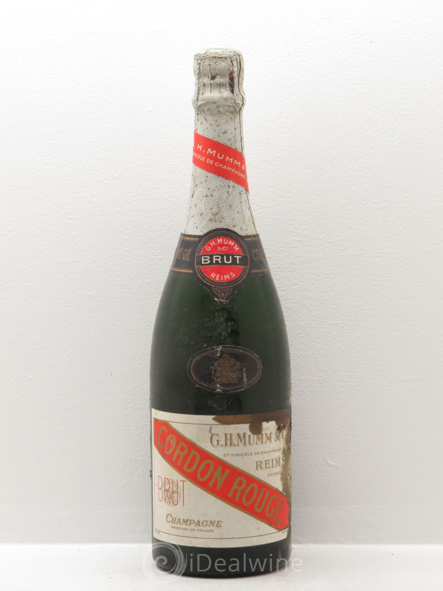 Champagne Cordon Rouge Mumm - Lot de 1 bouteille - 0