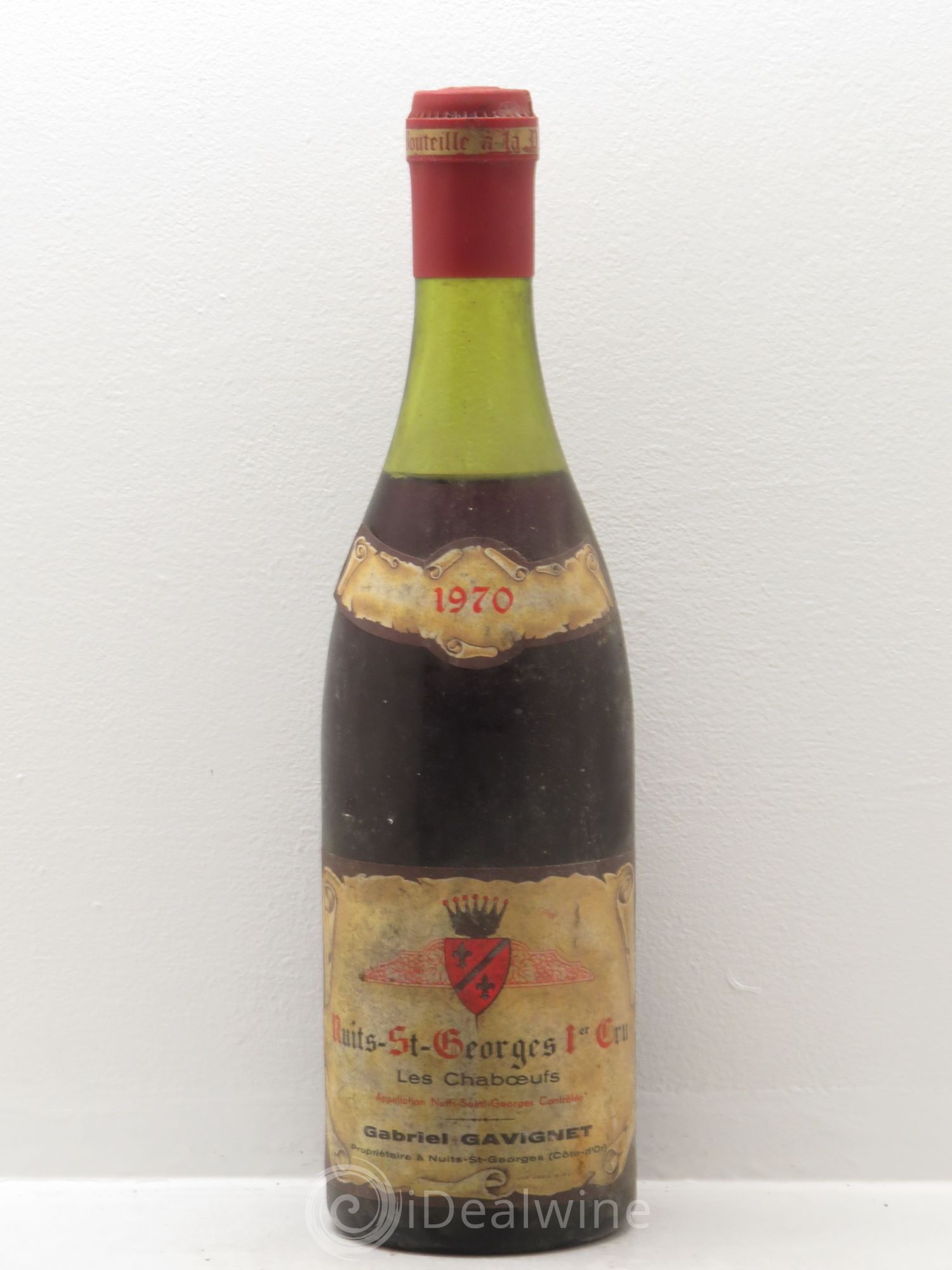Nuits-Saint-Georges 1er Cru Gavignet 1970 - Lot de 1 bouteille - 0