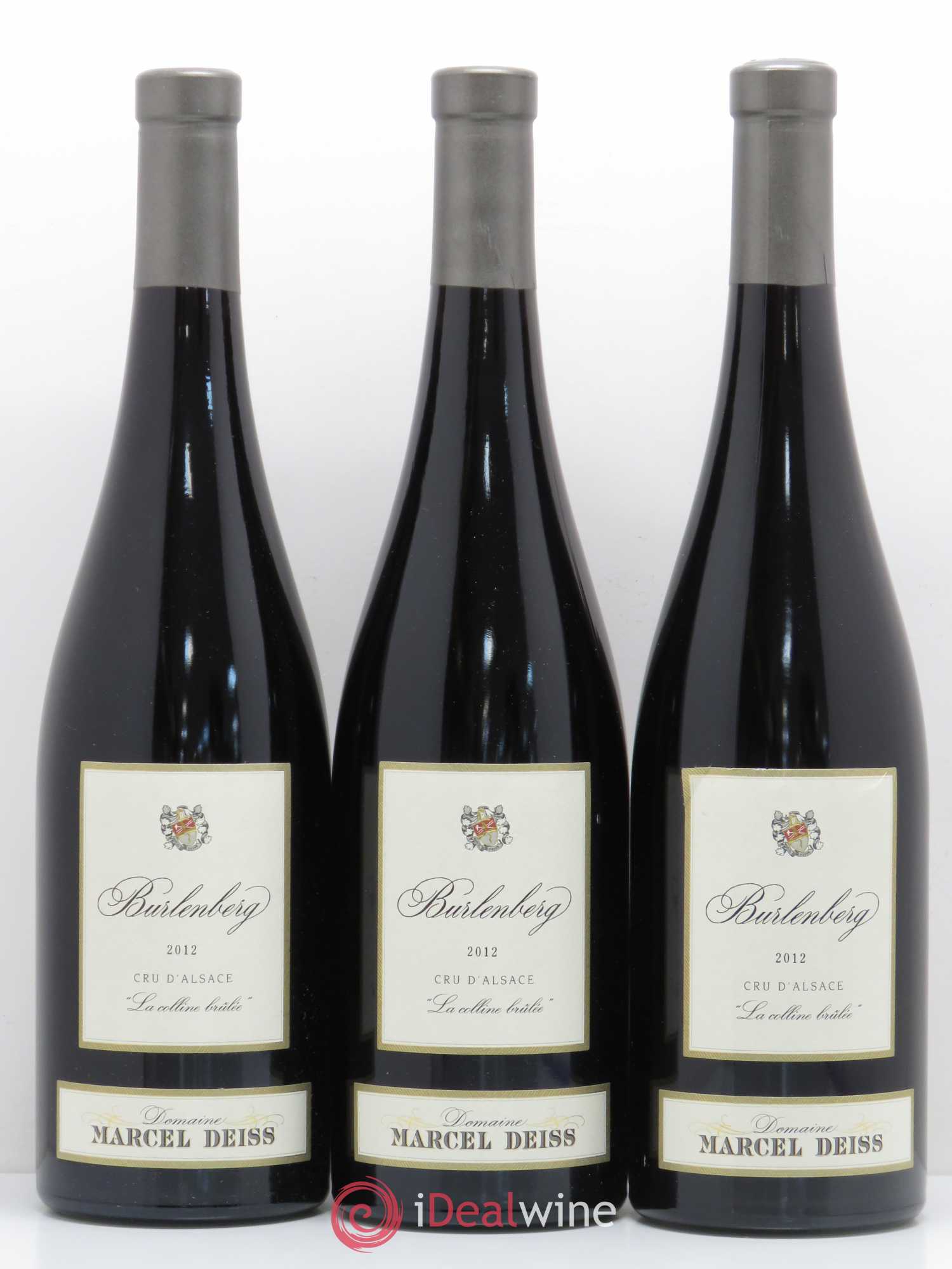 Alsace Burlenberg Marcel Deiss (Domaine) 2012 - Lot de 3 bouteilles - 0