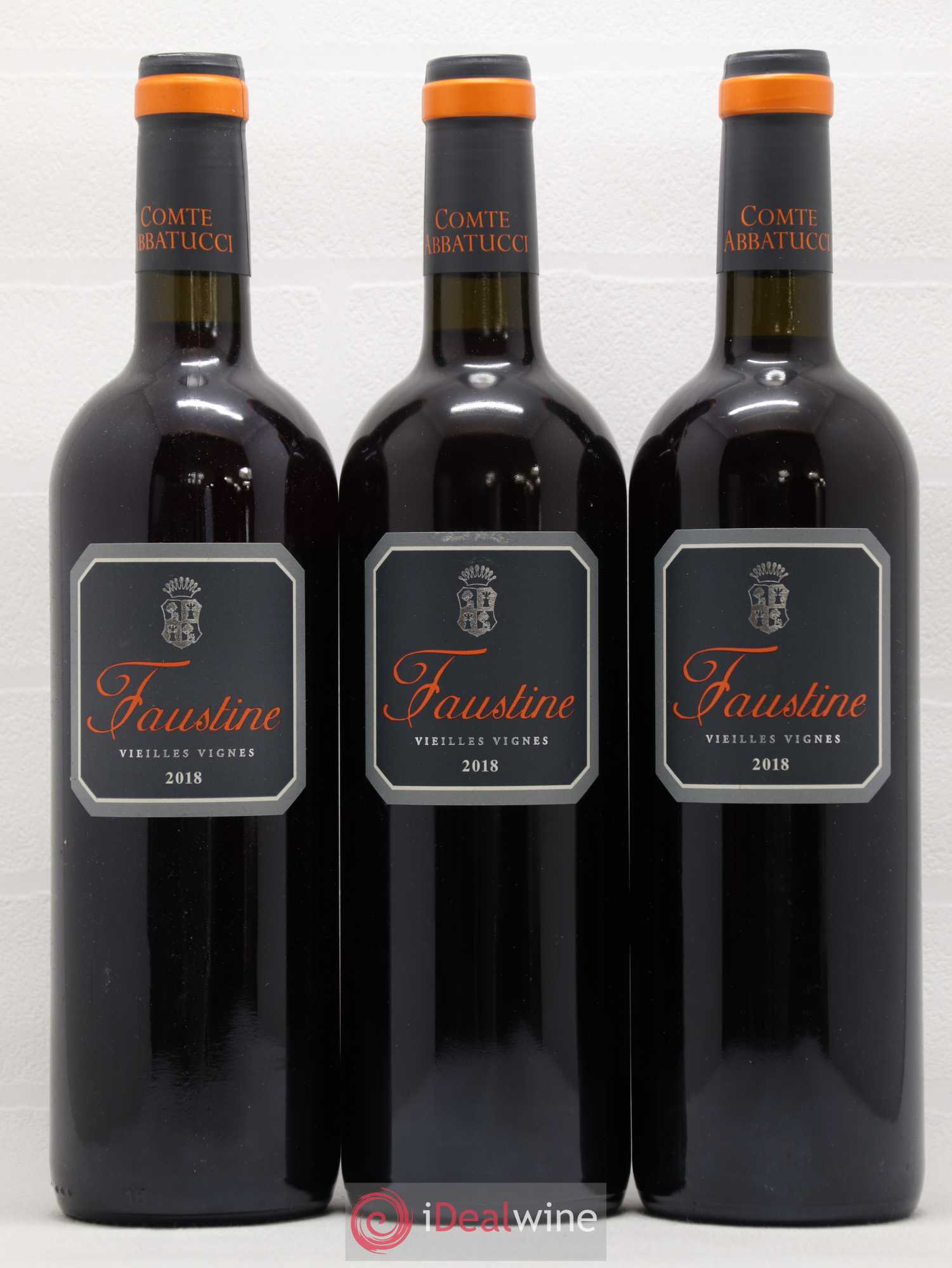 Vin de France Faustine Vieilles Vignes Comte Abbatucci (Domaine) 2018 - Lot de 12 bouteilles - 3