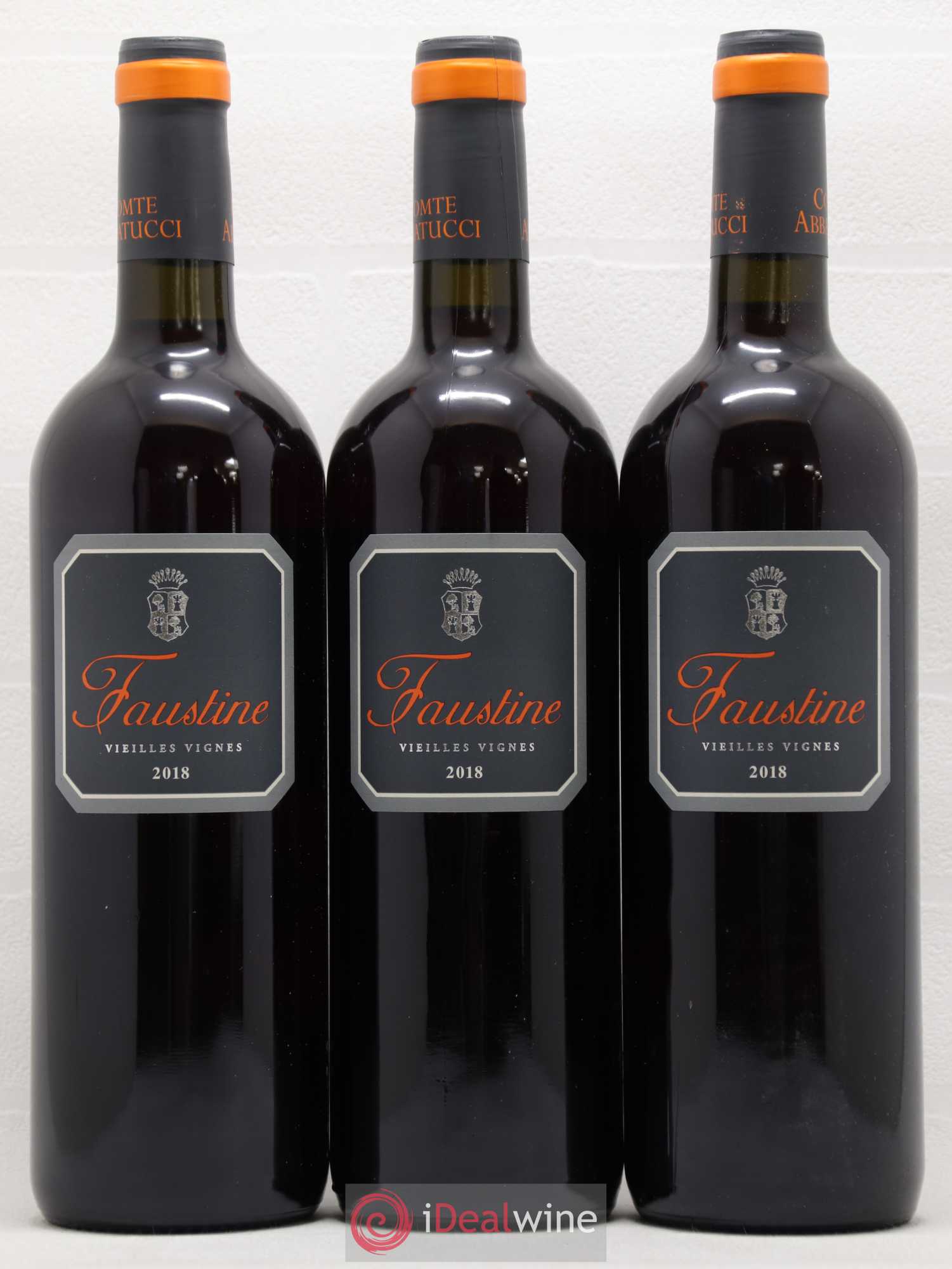 Vin de France Faustine Vieilles Vignes Comte Abbatucci (Domaine) 2018 - Lot de 6 bouteilles - 1