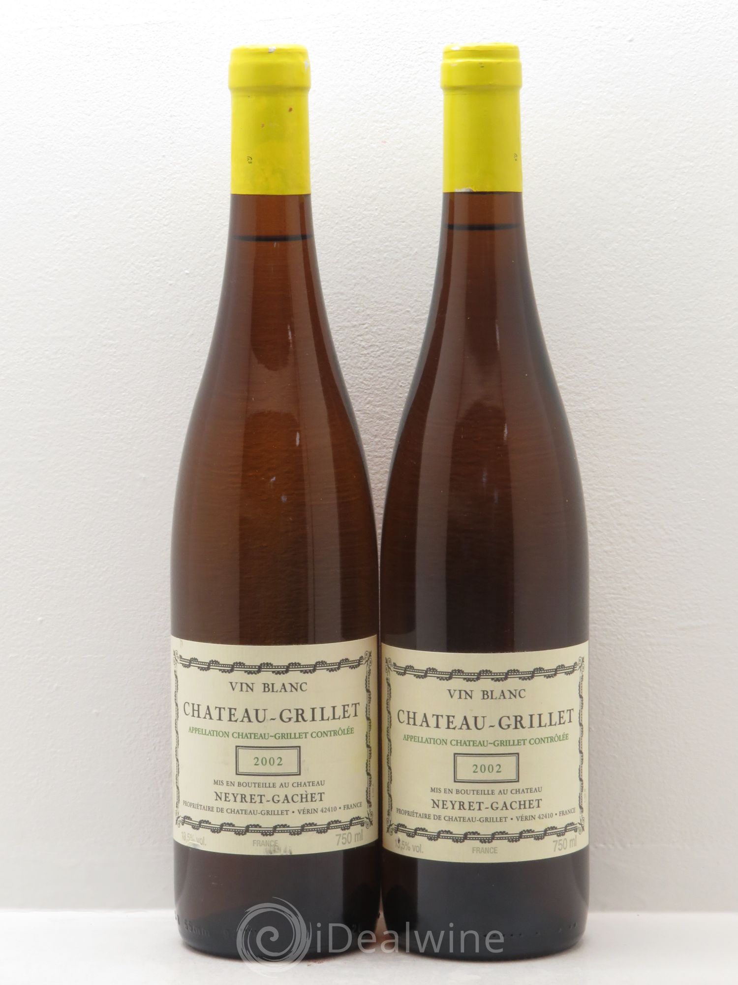 Château Grillet Château-Grillet 2002 - Lot de 2 bouteilles - 0