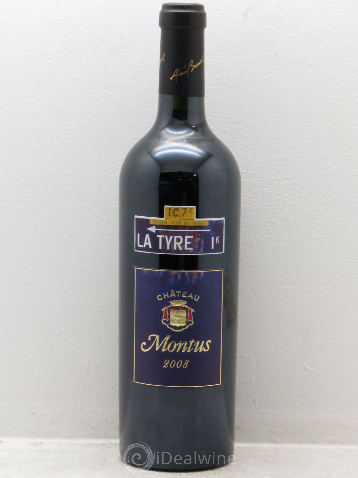 Madiran Château Montus-La Tyre Alain Brumont 2008 - Lot de 1 bouteille - 0