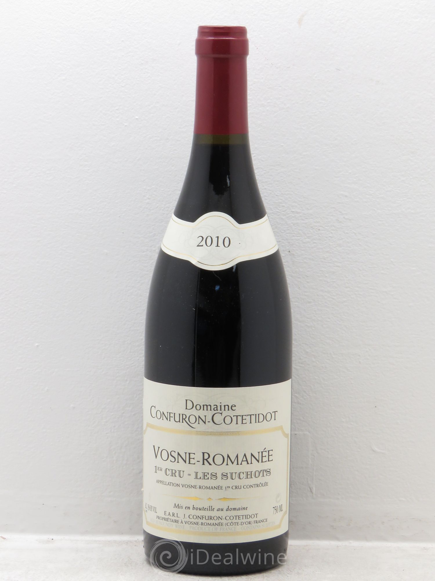 Vosne-Romanée 1er Cru Les Suchots Confuron-Cotetidot 2010 - Lot de 1 bouteille - 0