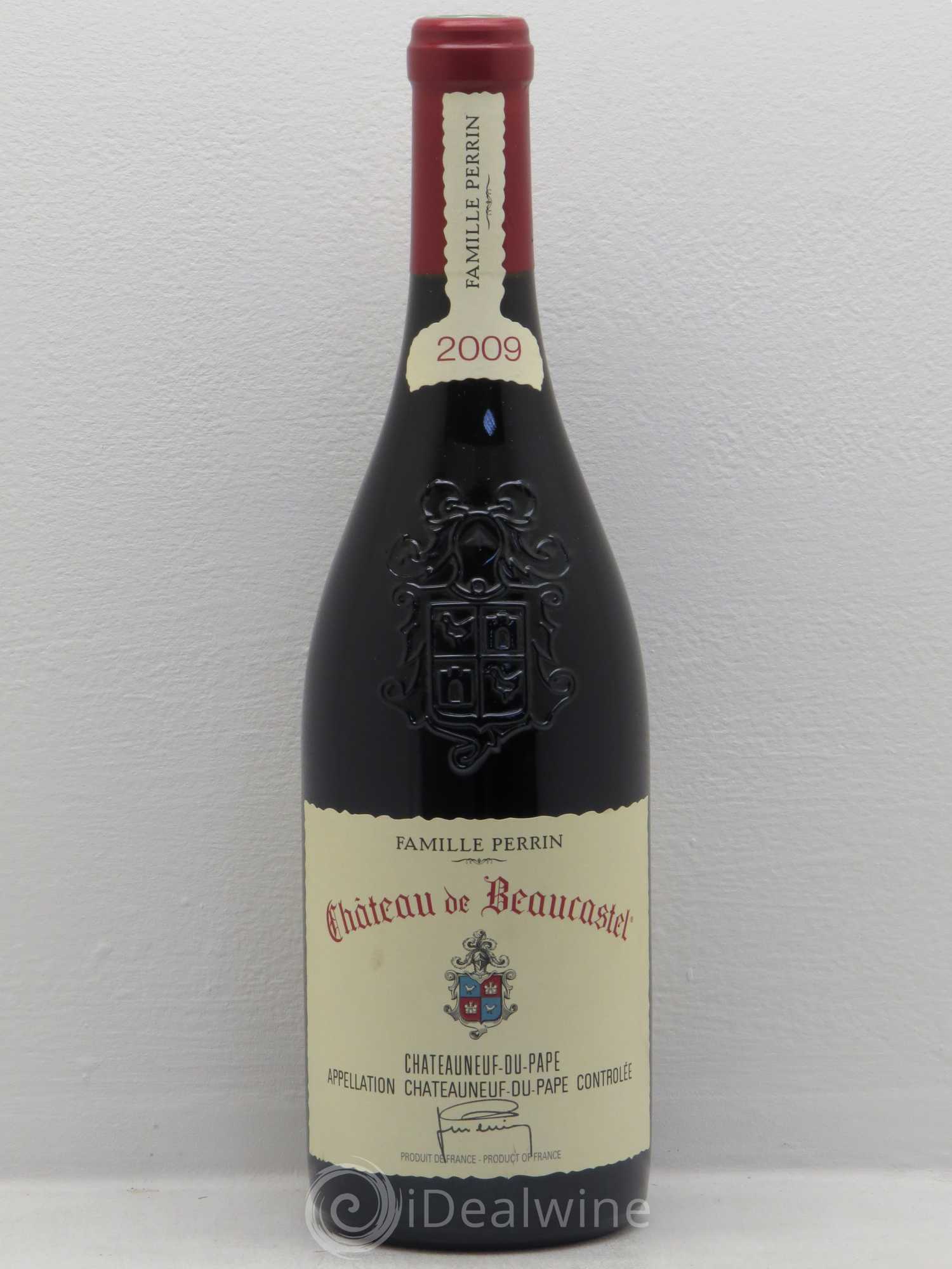 Châteauneuf-du-Pape Château de Beaucastel Famille Perrin 2009 - Lot de 1 bouteille - 0