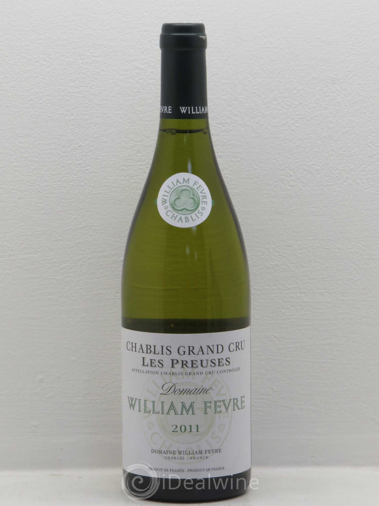 Chablis Grand Cru les Preuses William Fèvre 2011 - Lot de 1 bouteille - 0