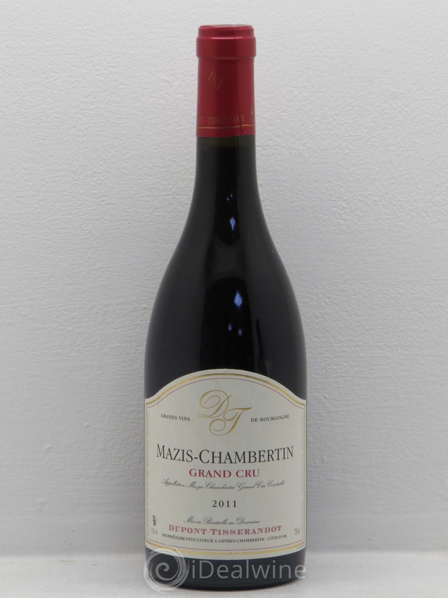 Mazis-Chambertin Grand Cru Dupont Tisserandot 2011 - Posten von 1 Flasche - 0