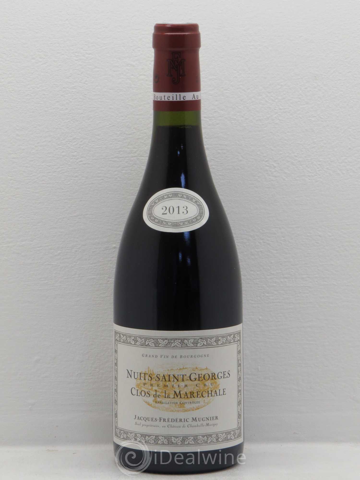 Nuits-Saint-Georges 1er Cru Clos de La Maréchale Jacques-Frédéric Mugnier 2013 - Lot de 1 bouteille - 0