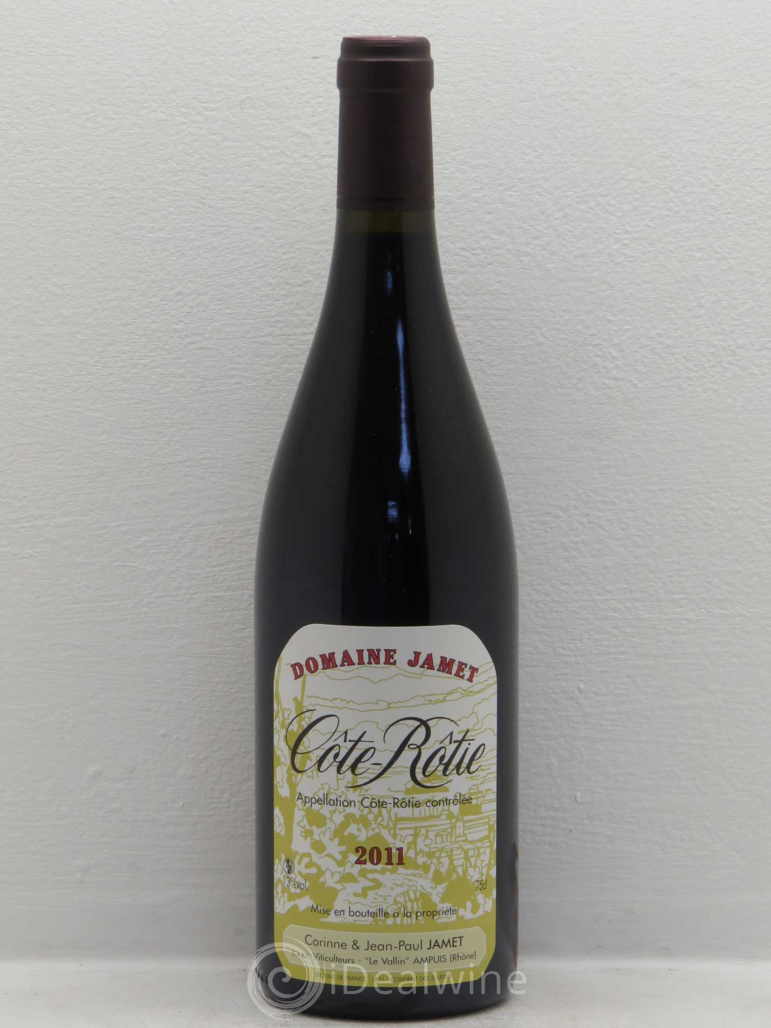 Côte-Rôtie Jamet (Domaine) 2011 - Lot de 1 bouteille - 0