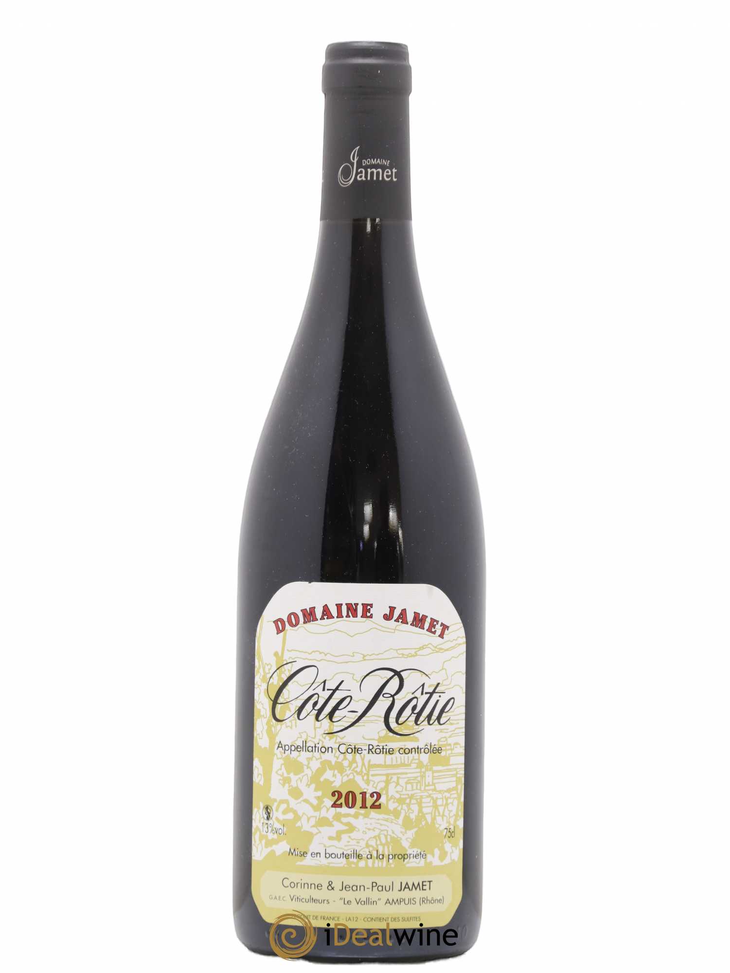Côte-Rôtie Jamet (Domaine) 2012 - Lot de 1 bouteille - 0