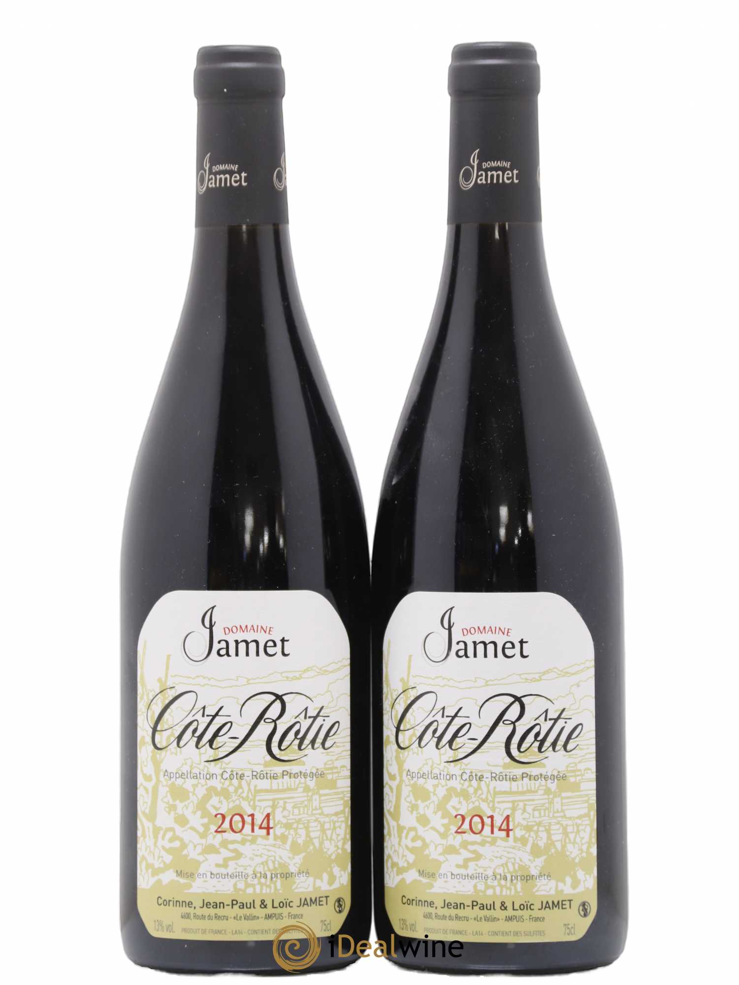 Côte-Rôtie Jamet (Domaine) 2014 - Lot de 2 bouteilles - 0