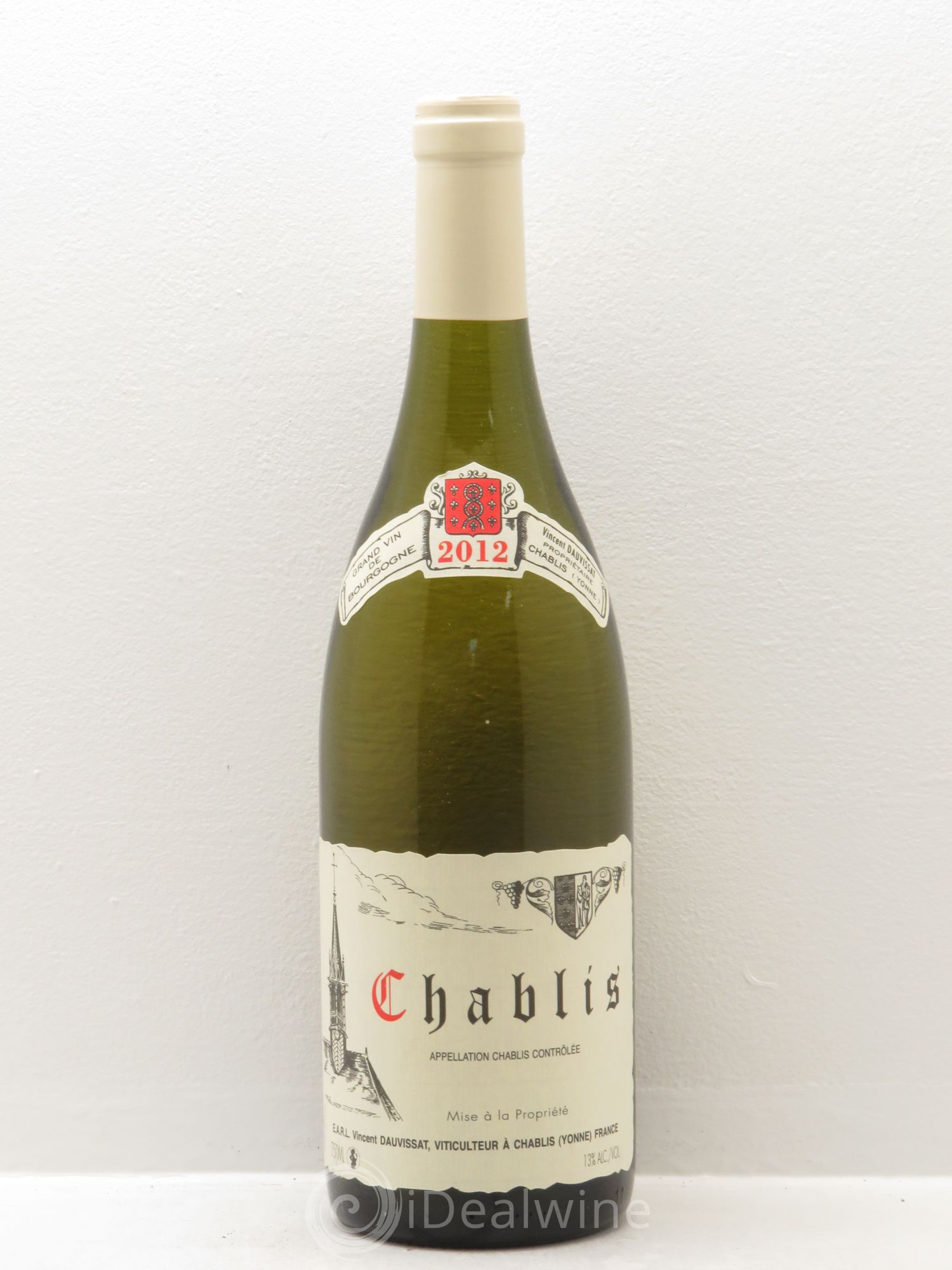 Chablis Vincent Dauvissat (Domaine) 2012 - Lot de 1 bouteille - 0